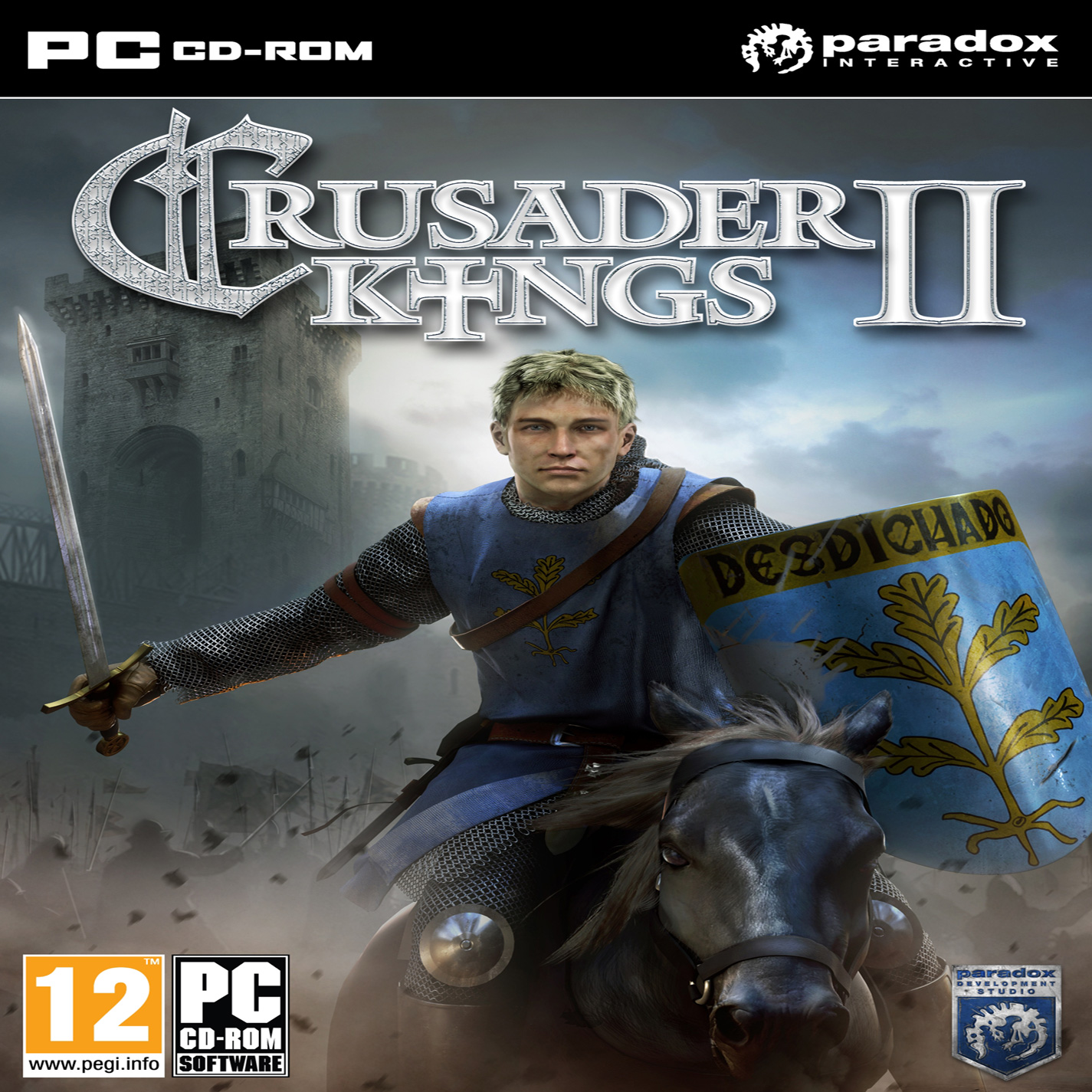 Crusader Kings II - predn CD obal