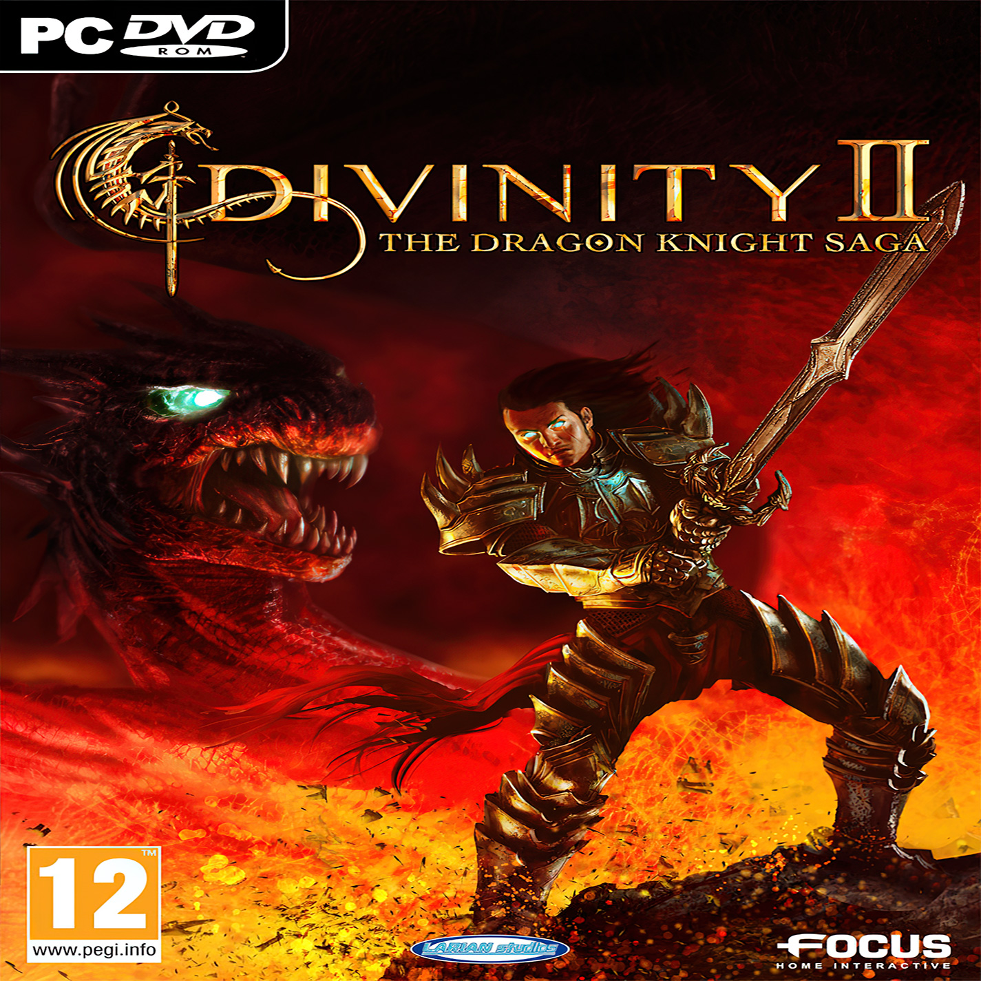 Divinity 2: The Dragon Knight Saga - predn CD obal 2