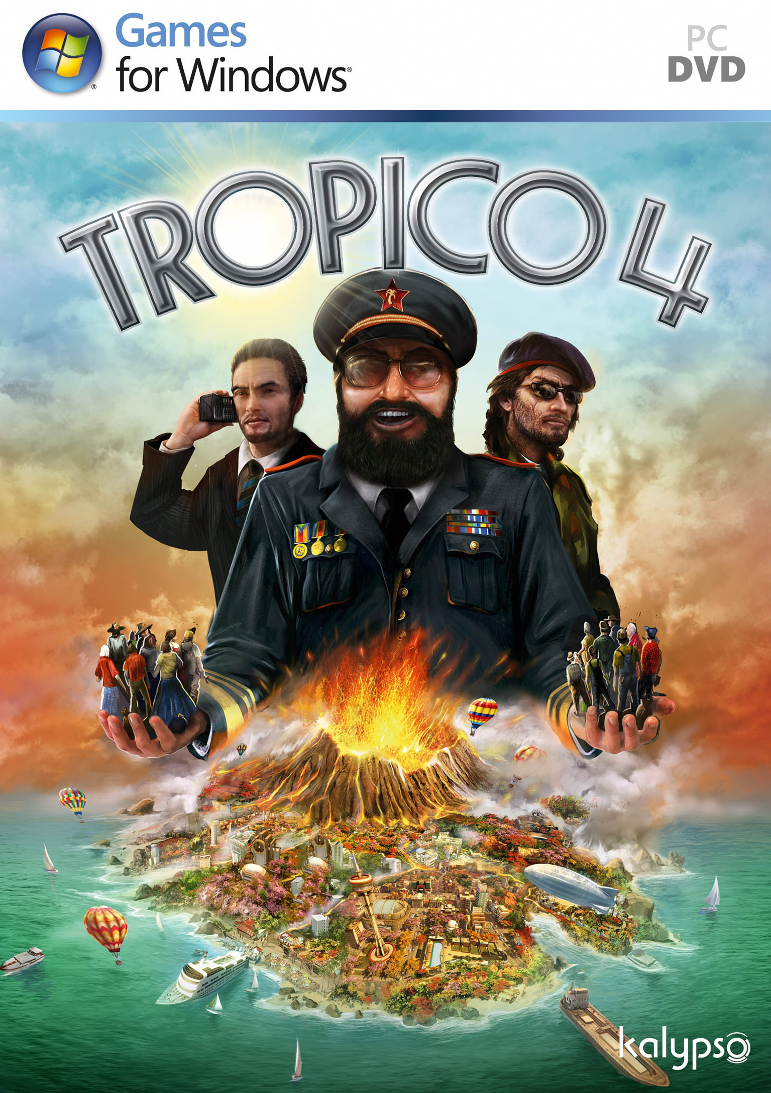 Tropico 4 - predn DVD obal