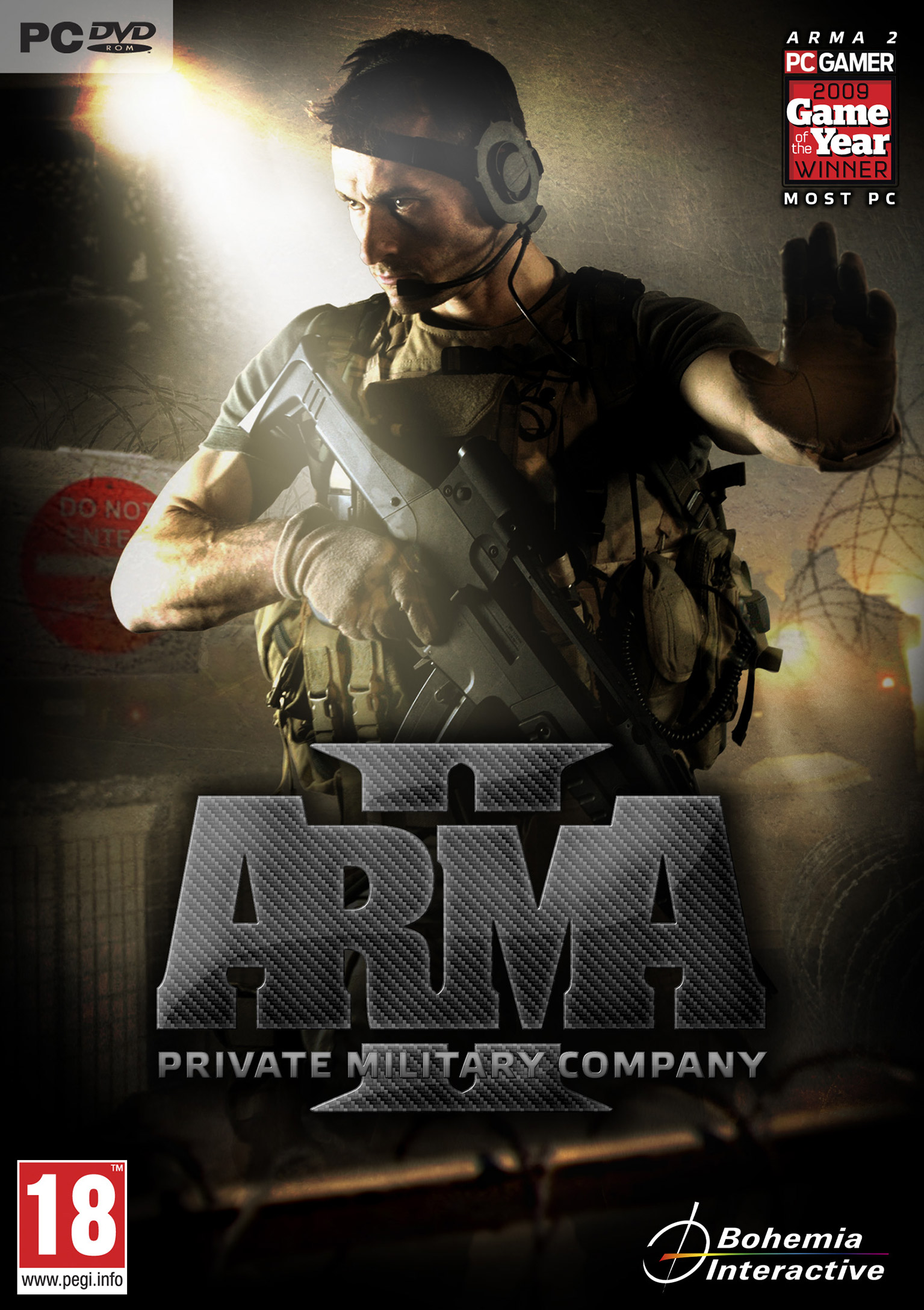 ARMA II: Private Military Company - predn DVD obal