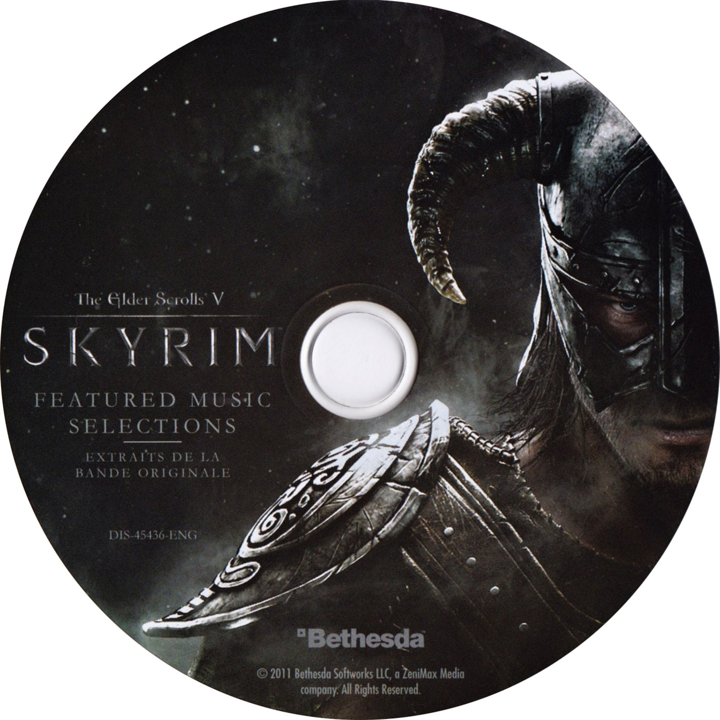 The Elder Scrolls 5: Skyrim - CD obal 3