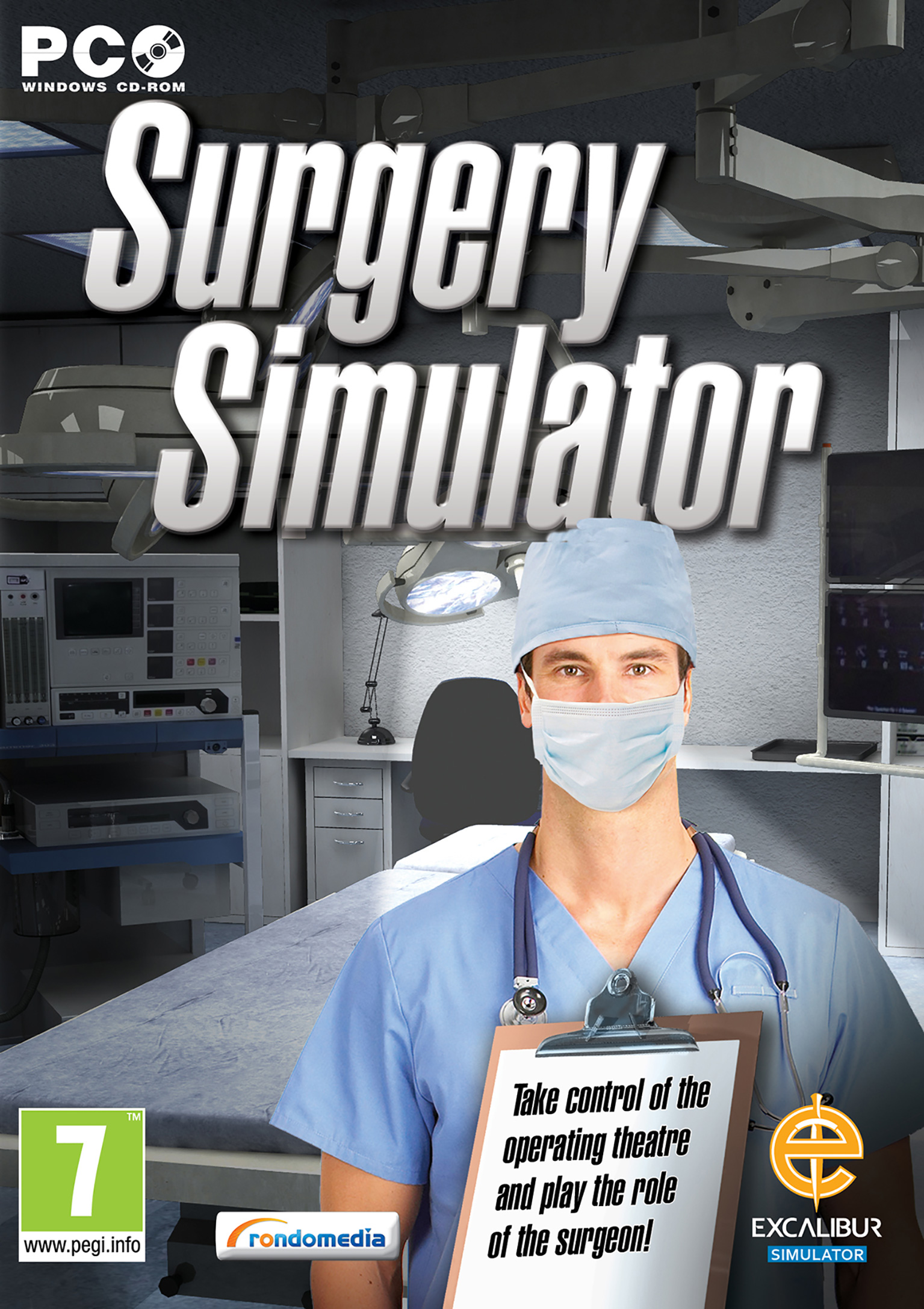 Surgery Simulator - predn DVD obal
