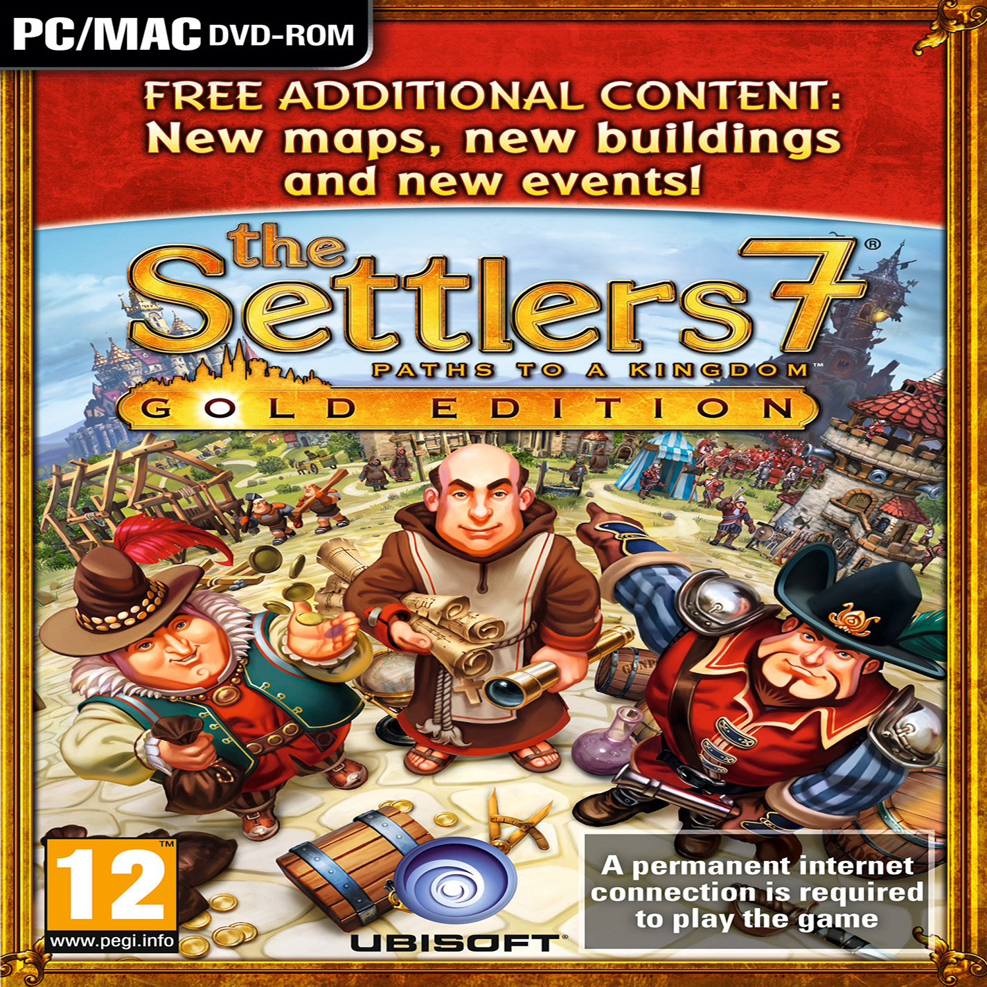 The Settlers 7: Paths to a Kingdom - Gold Edition - predn CD obal 3