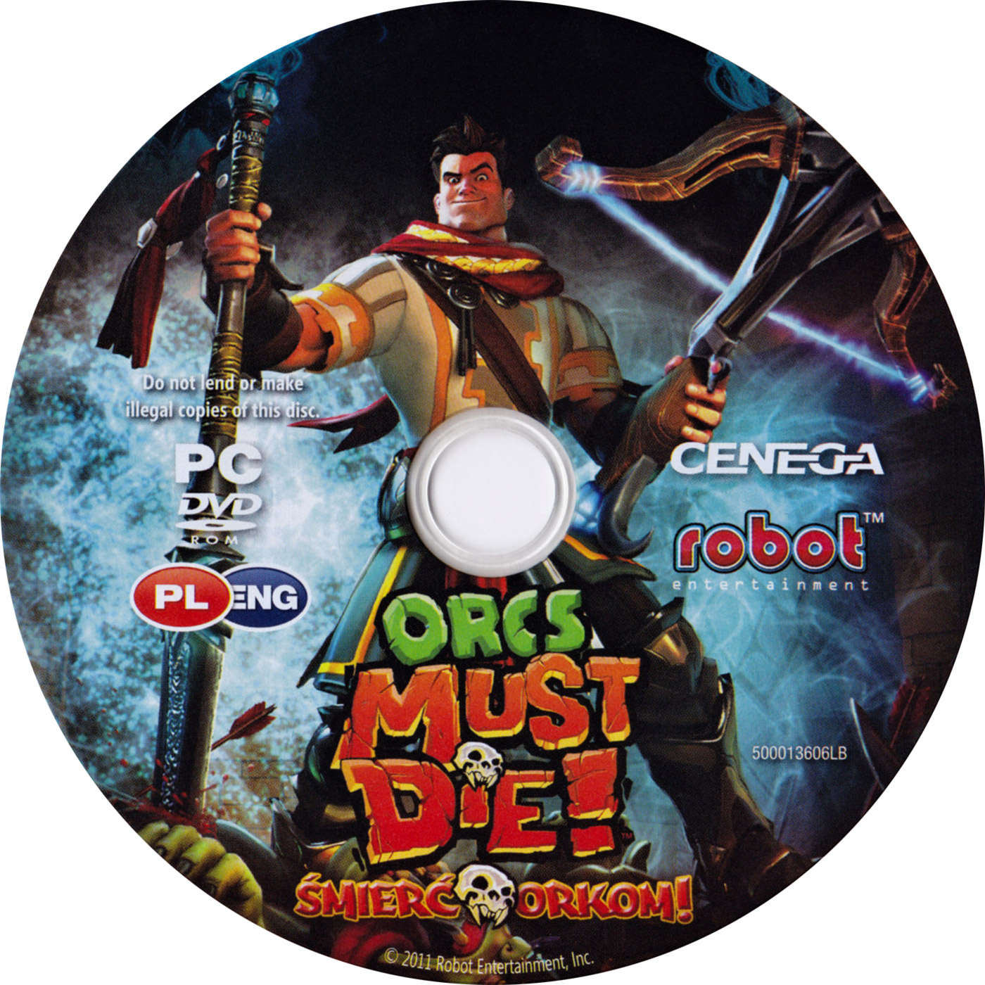 Orcs Must Die! - CD obal