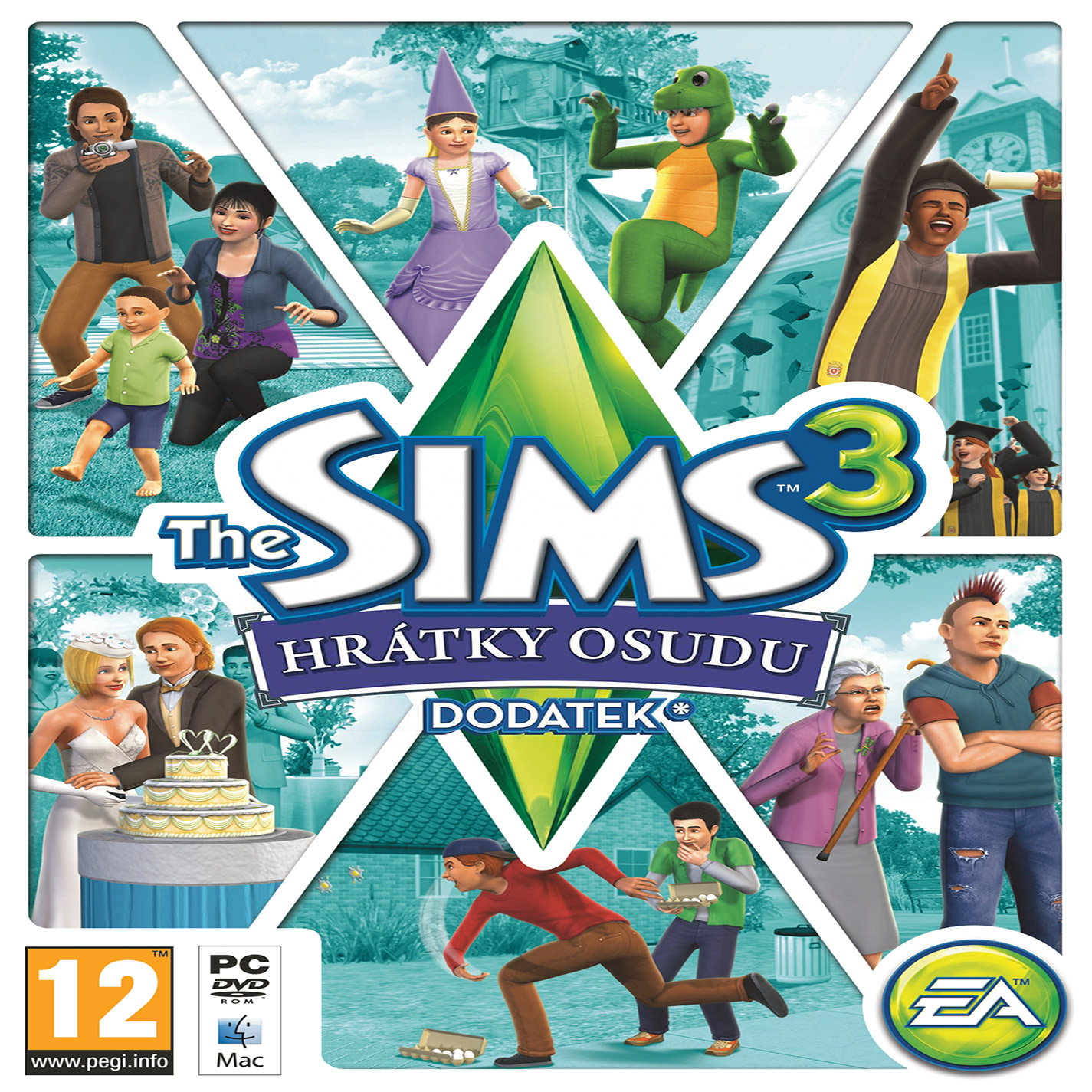 The Sims 3: Generations - predn CD obal