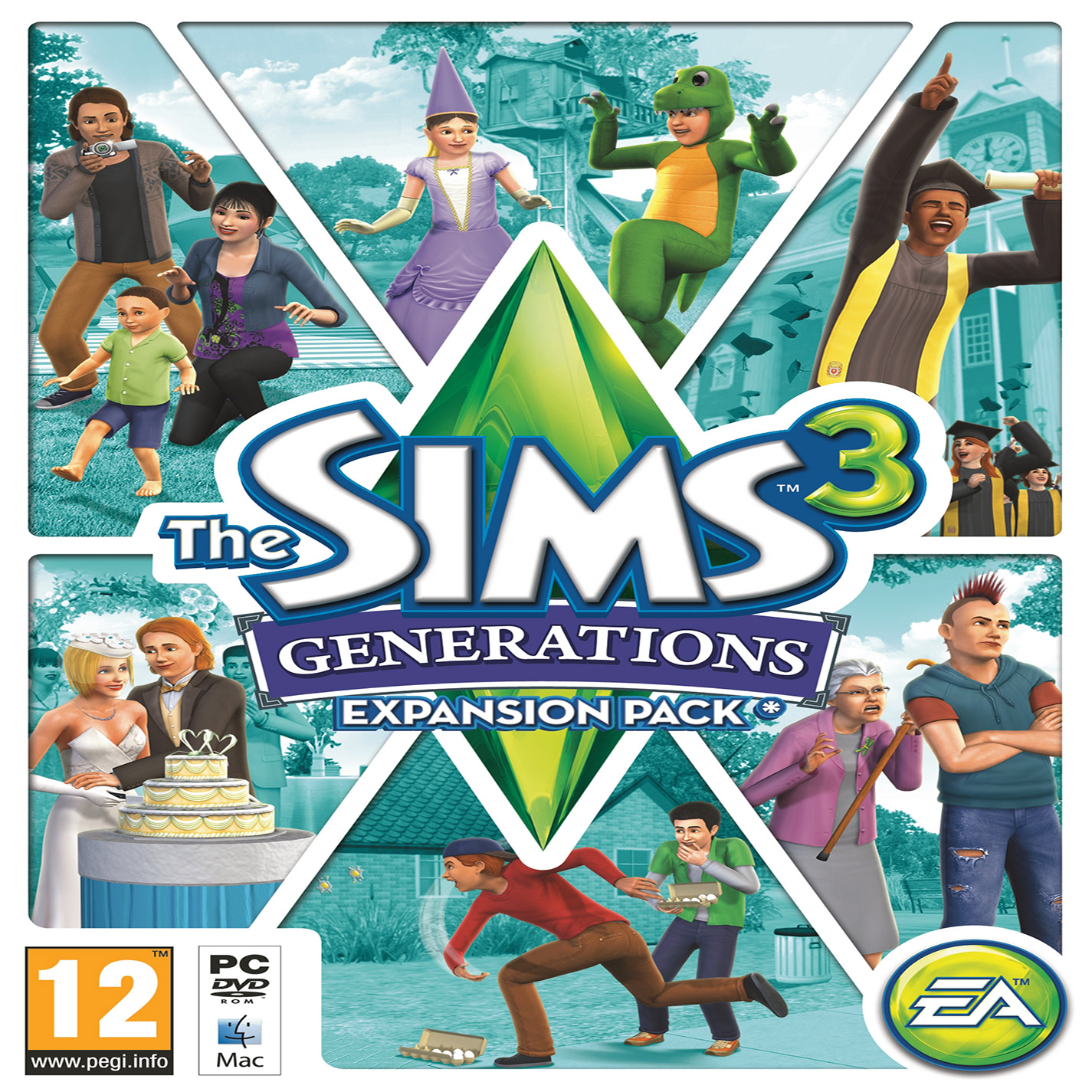 The Sims 3: Generations - predn CD obal 2