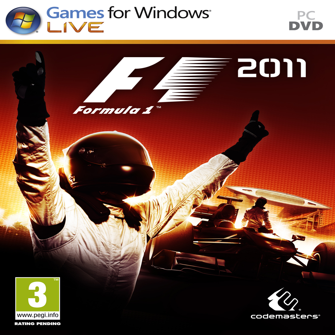 F1 2011 - predn CD obal