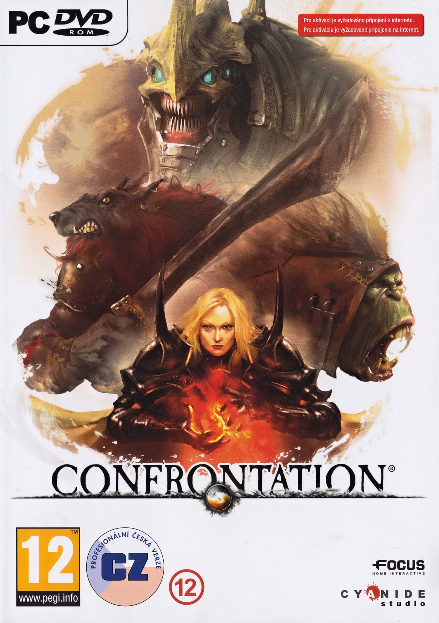 Confrontation - predn DVD obal