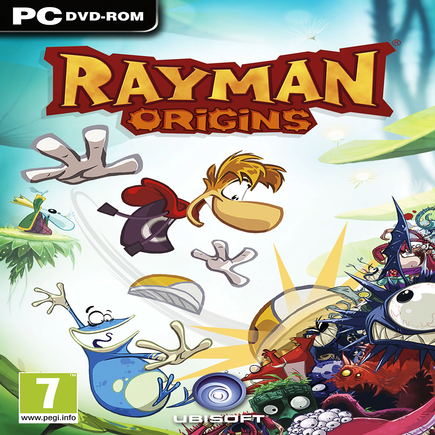 Rayman Origins - predn CD obal