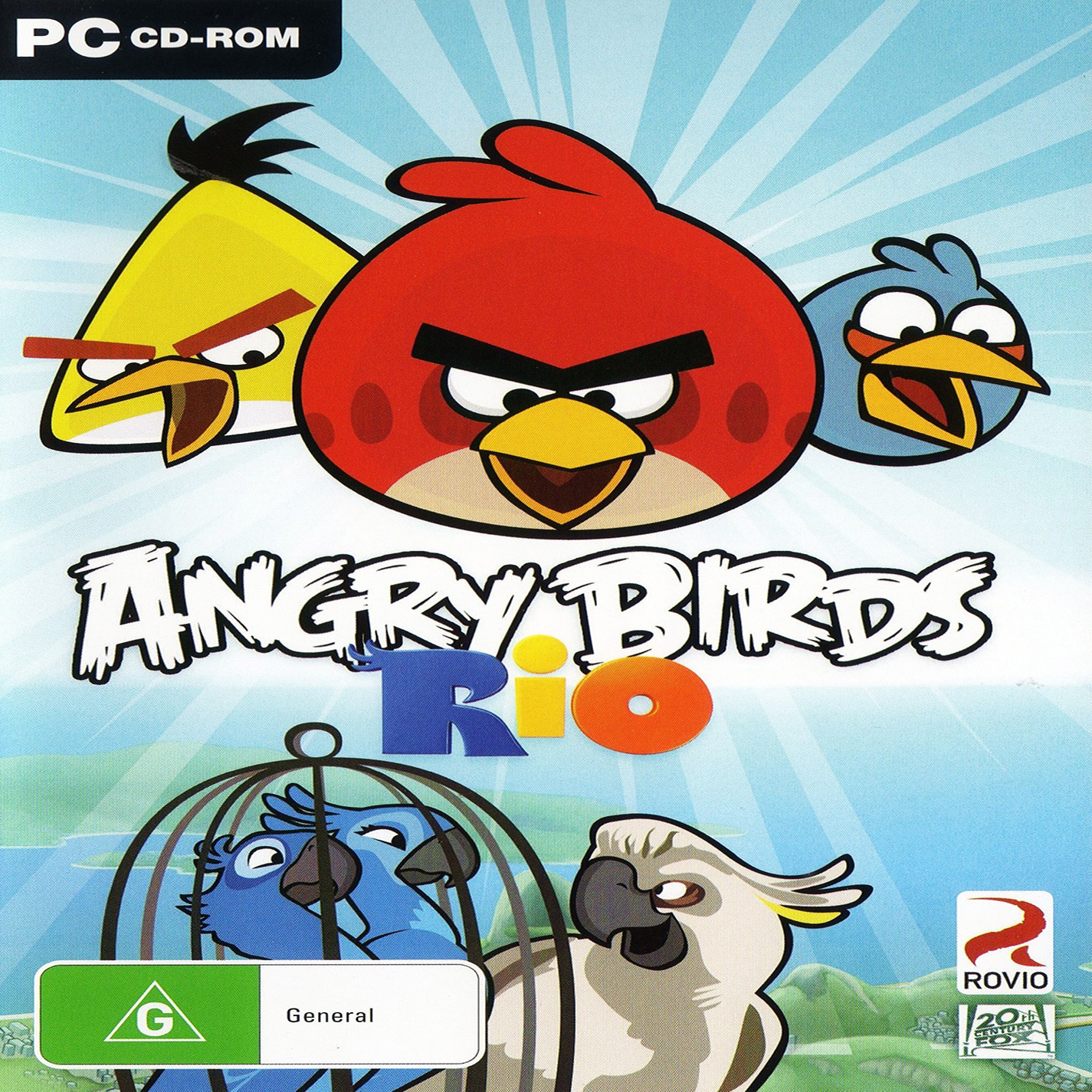 Angry Birds Rio - predn CD obal