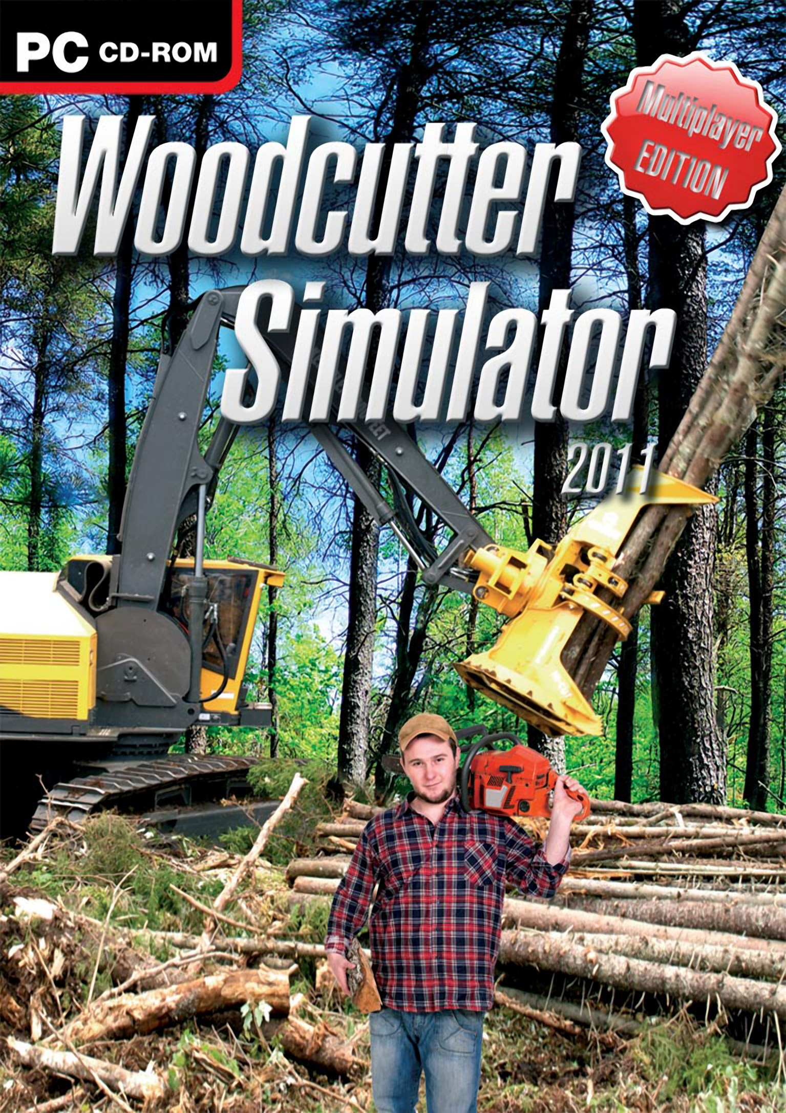Woodcutter Simulator 2011 - predn DVD obal