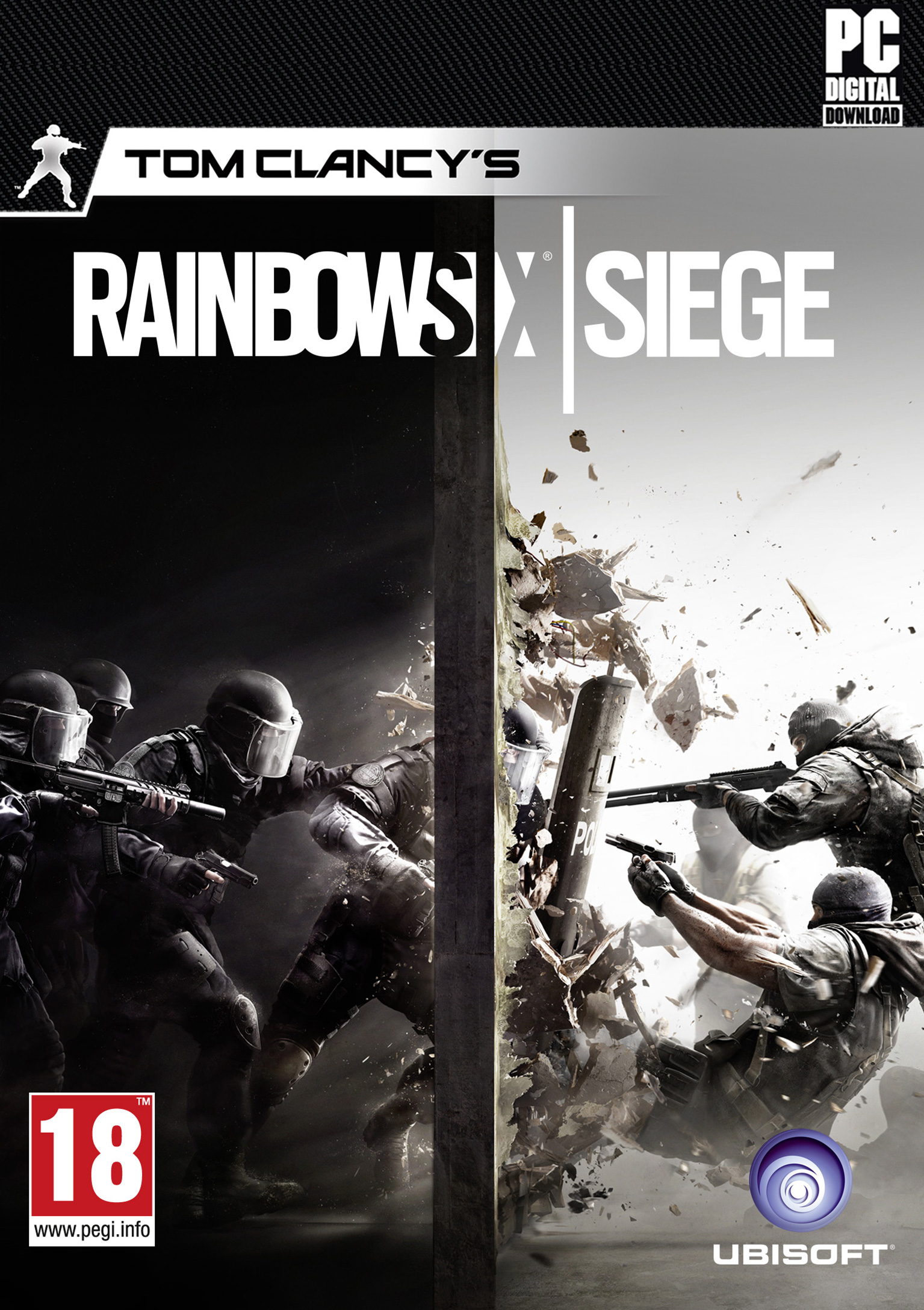 Rainbow Six: Siege - predn DVD obal
