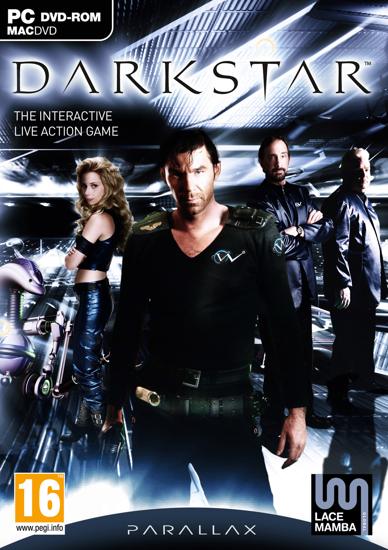 Darkstar: The Interactive Movie - predn DVD obal