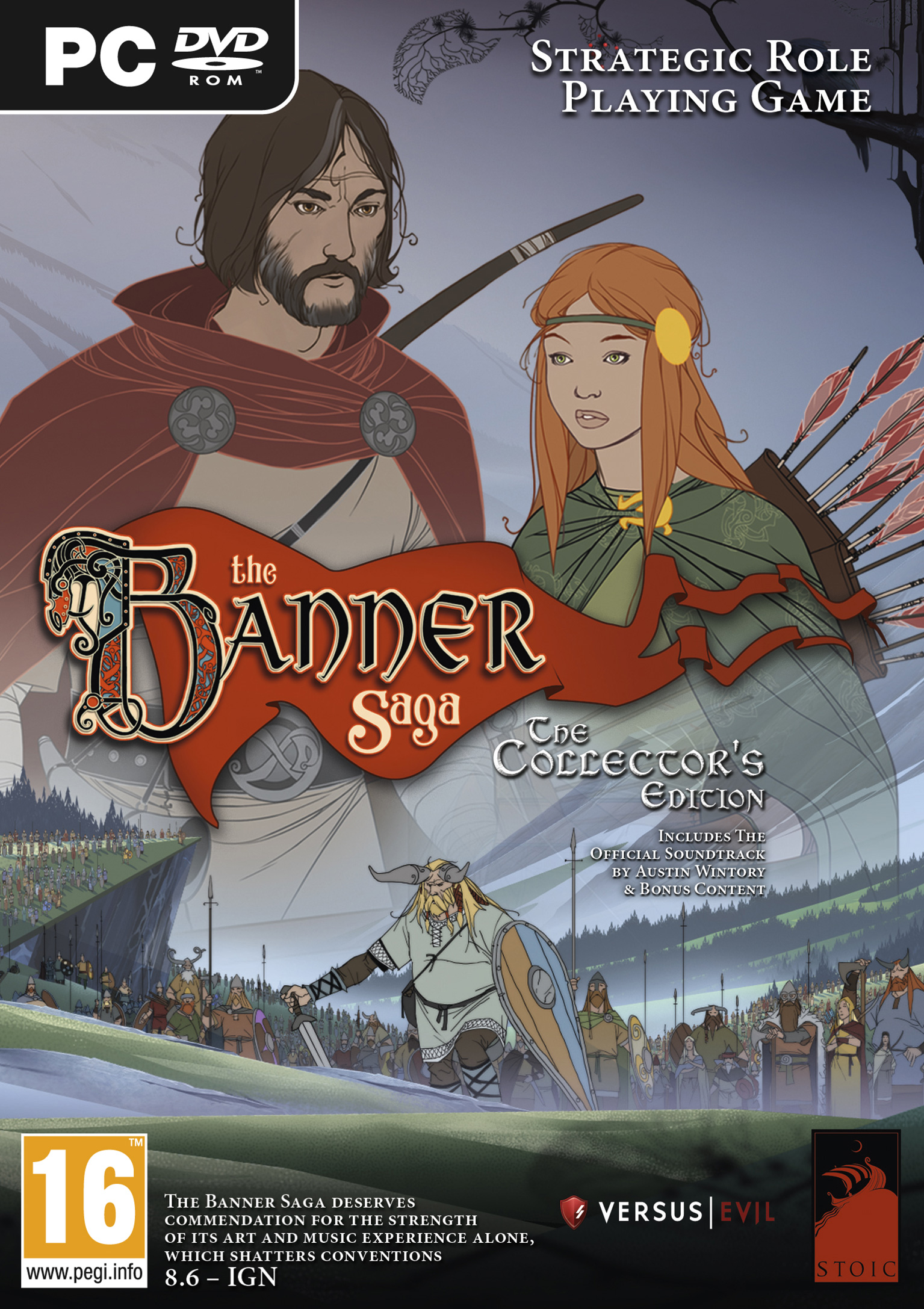 The Banner Saga - predn DVD obal