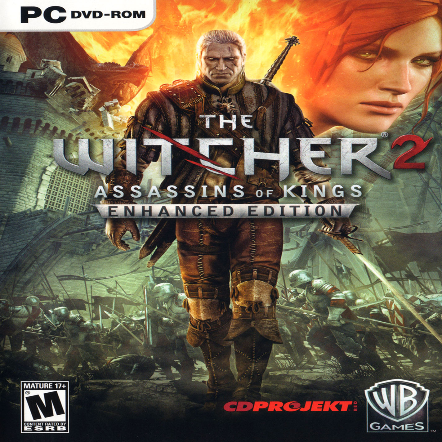 The Witcher 2: Assassins of Kings Enhanced Edition - predn CD obal 2