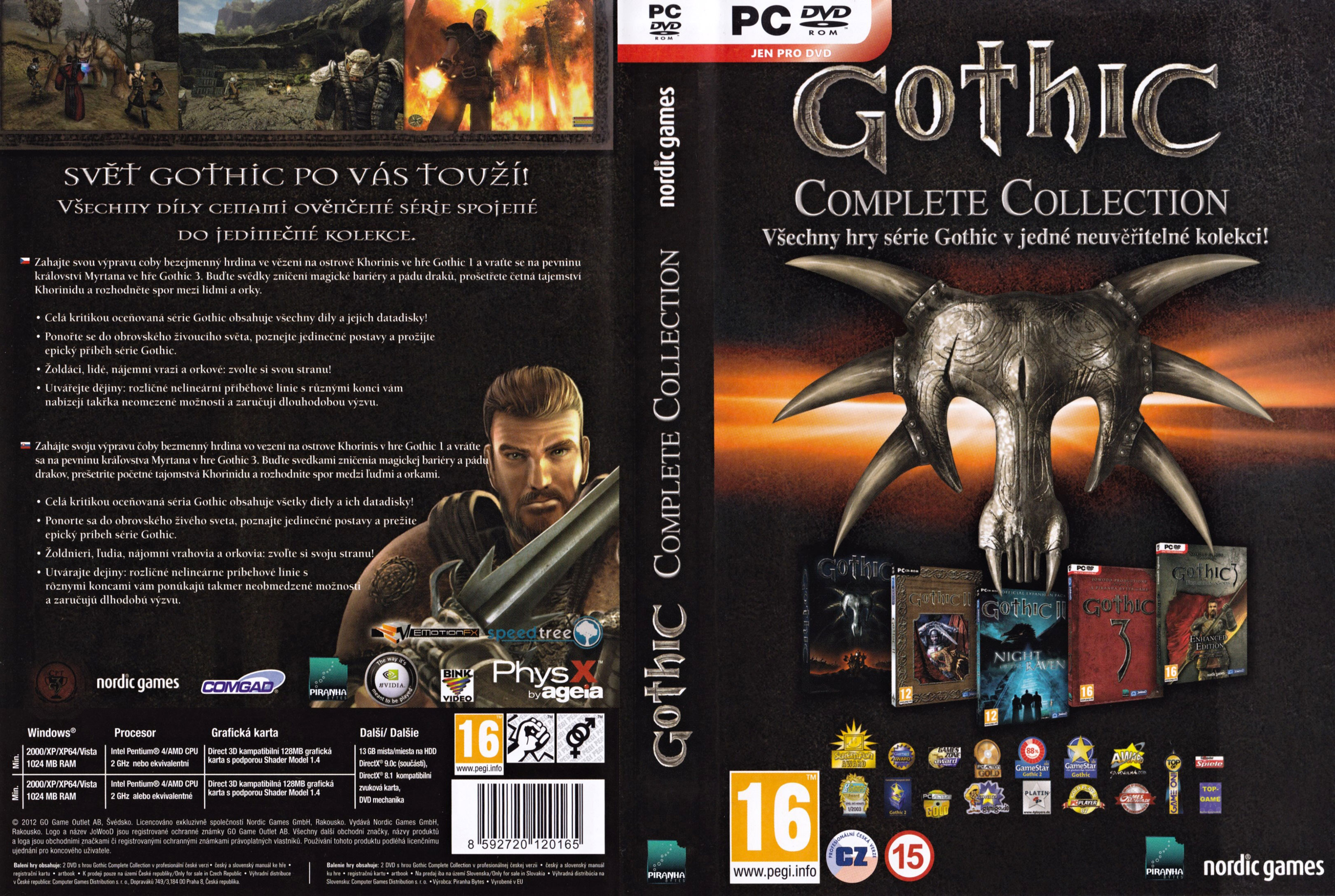 Gothic Complete Collection - DVD obal