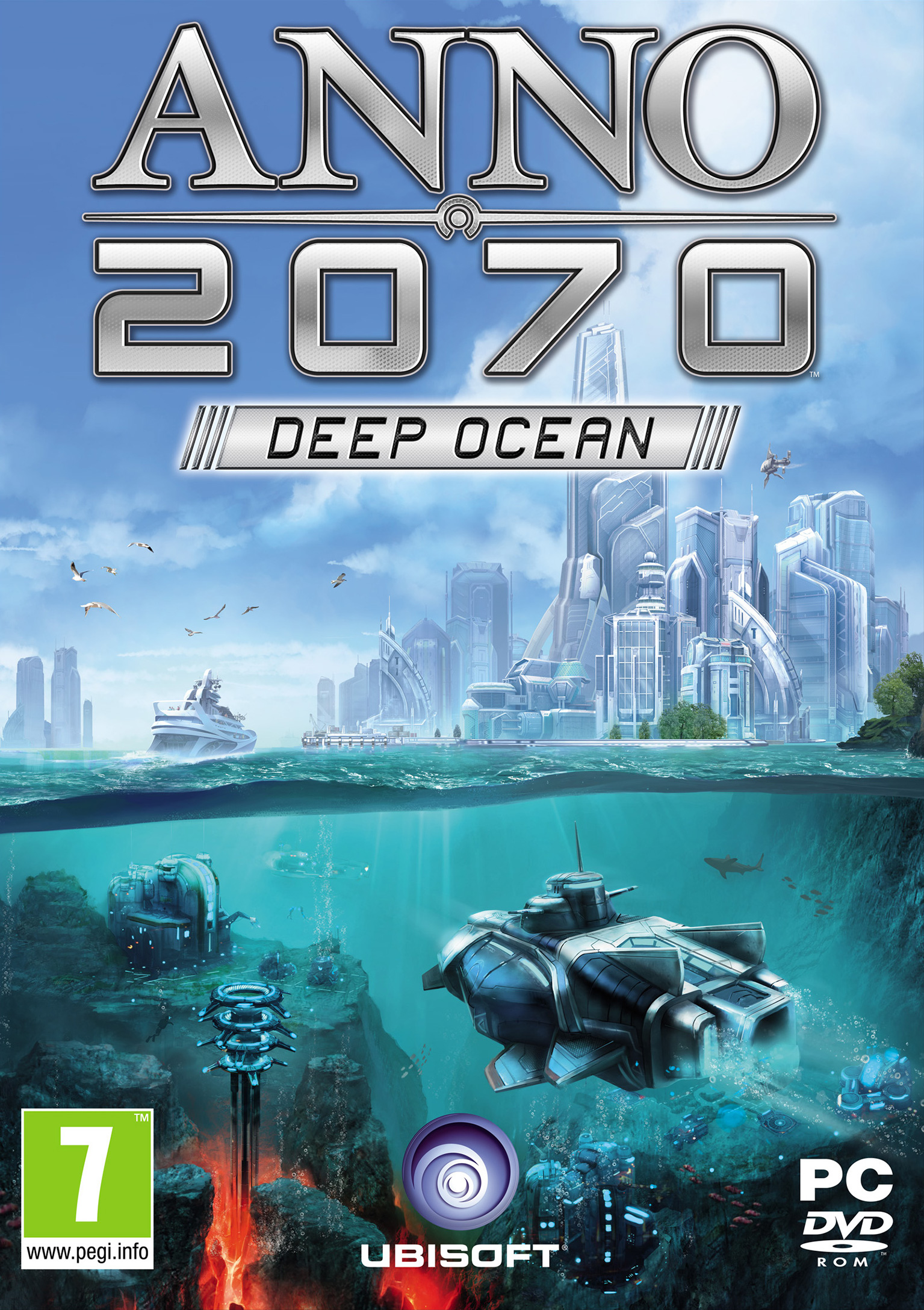 ANNO 2070: Deep Ocean - predn DVD obal