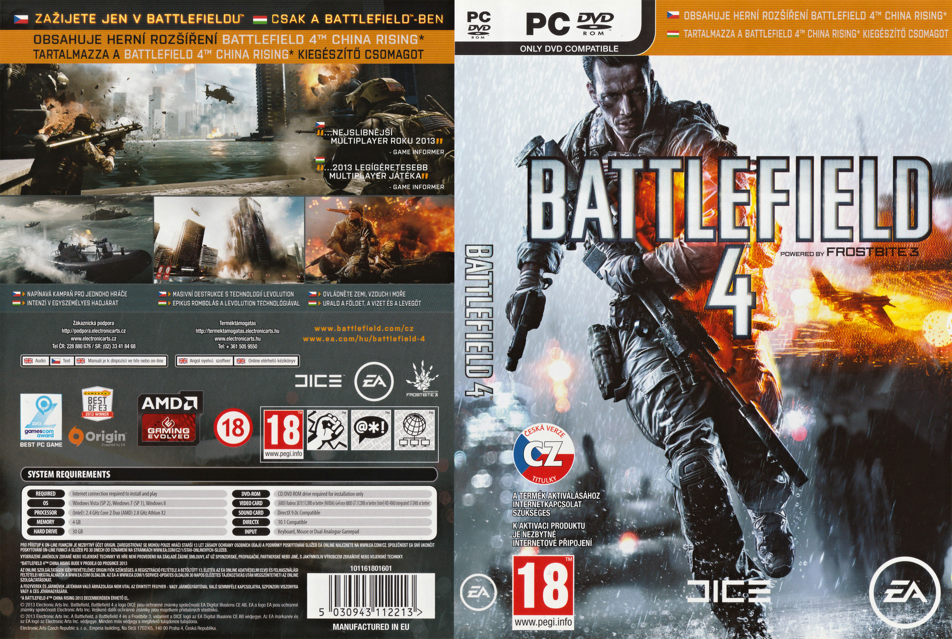 Battlefield 4 - DVD obal 2
