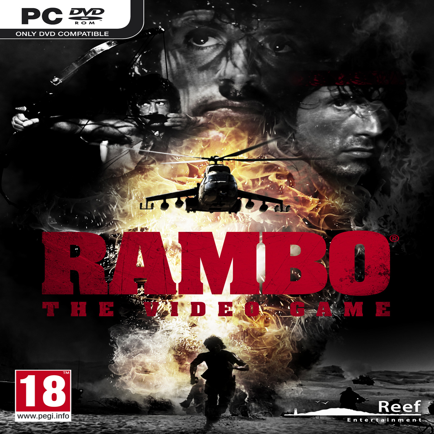 Rambo: The Video Game - predn CD obal