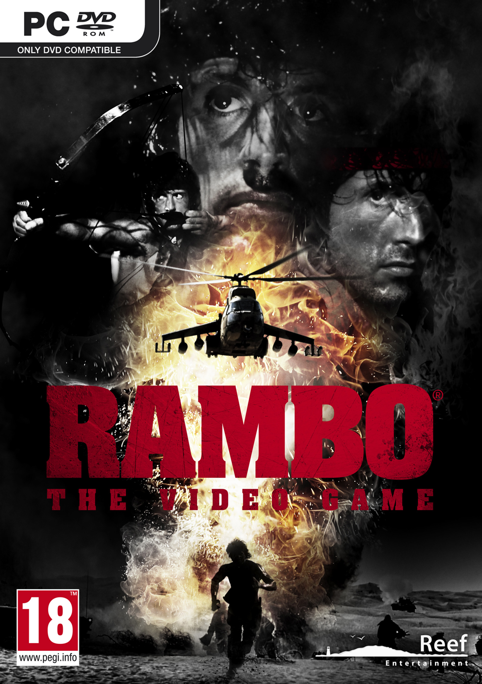 Rambo: The Video Game - predn DVD obal