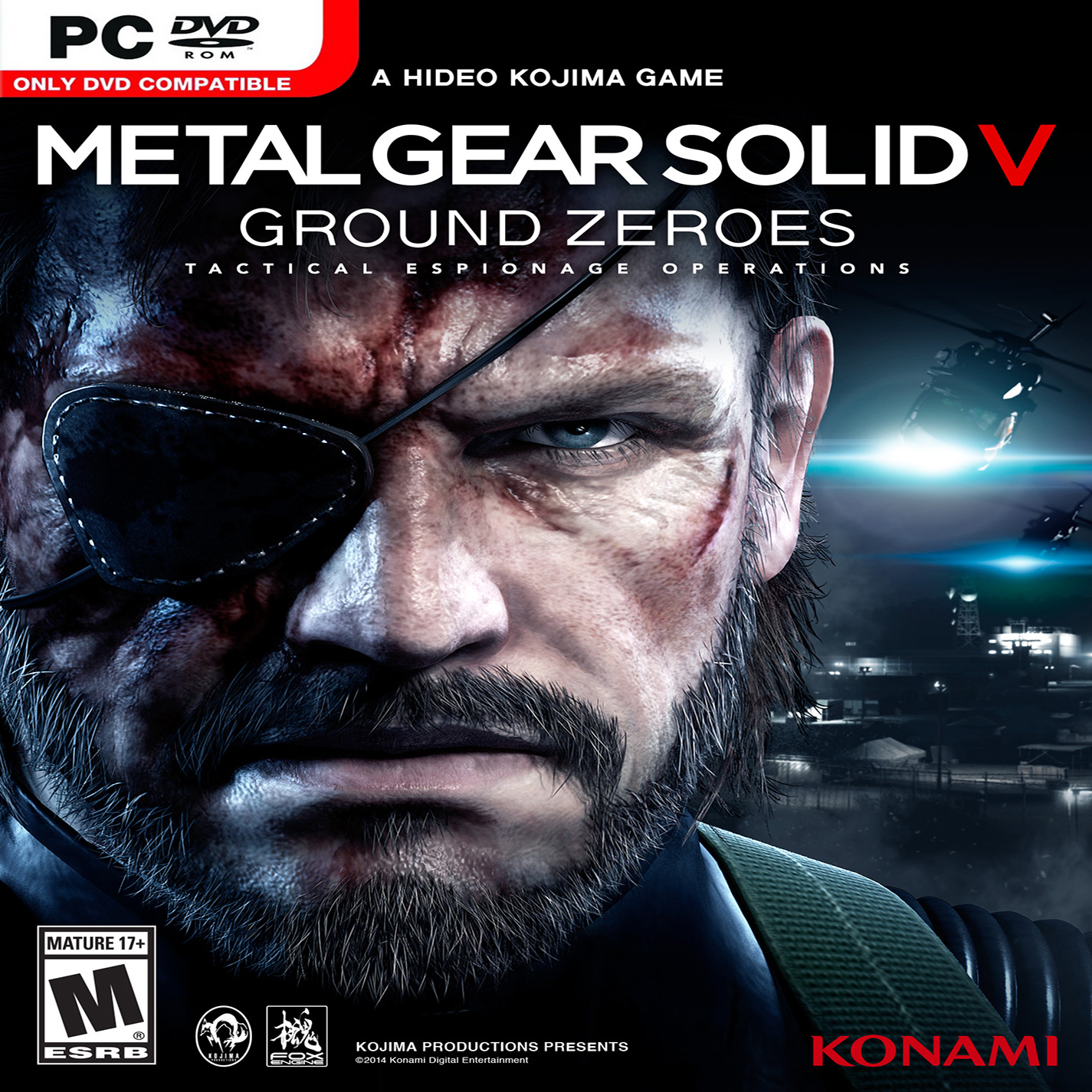 Metal Gear Solid V: Ground Zeroes - predn CD obal