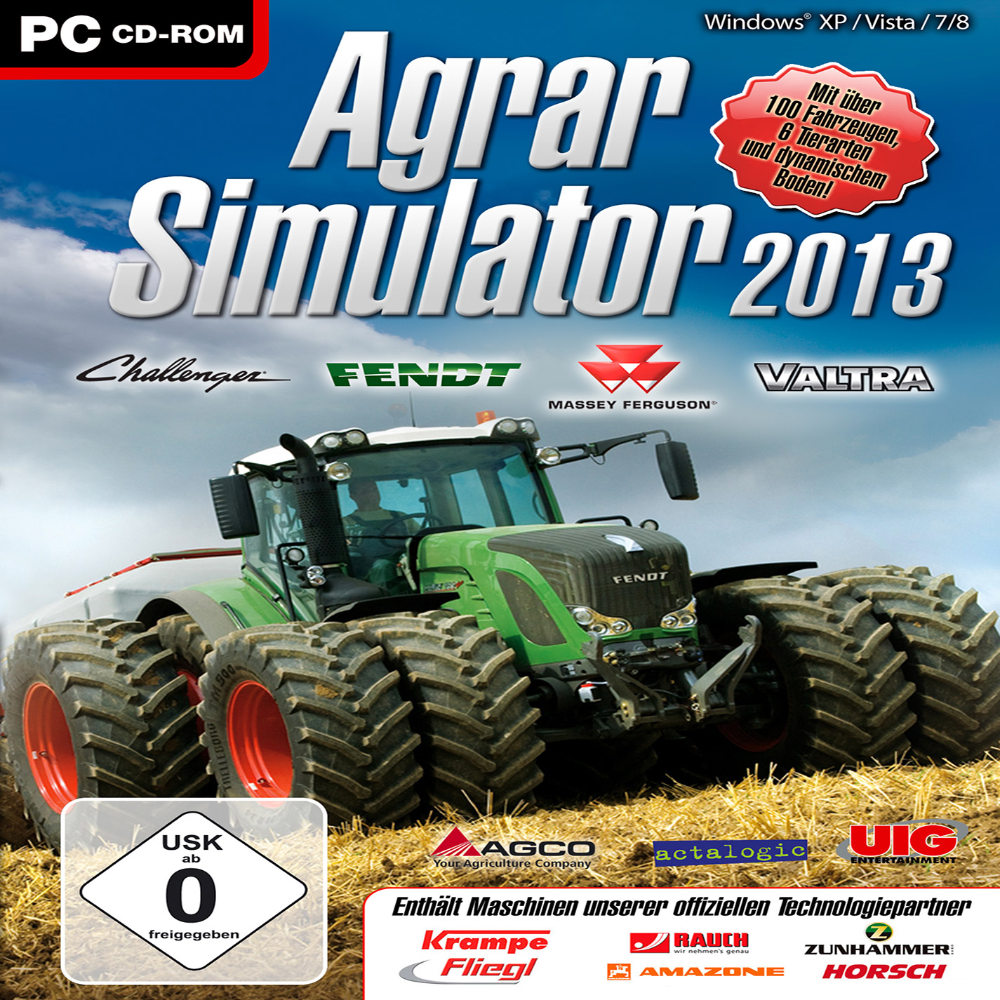 Agricultural Simulator 2013 - predn CD obal 2