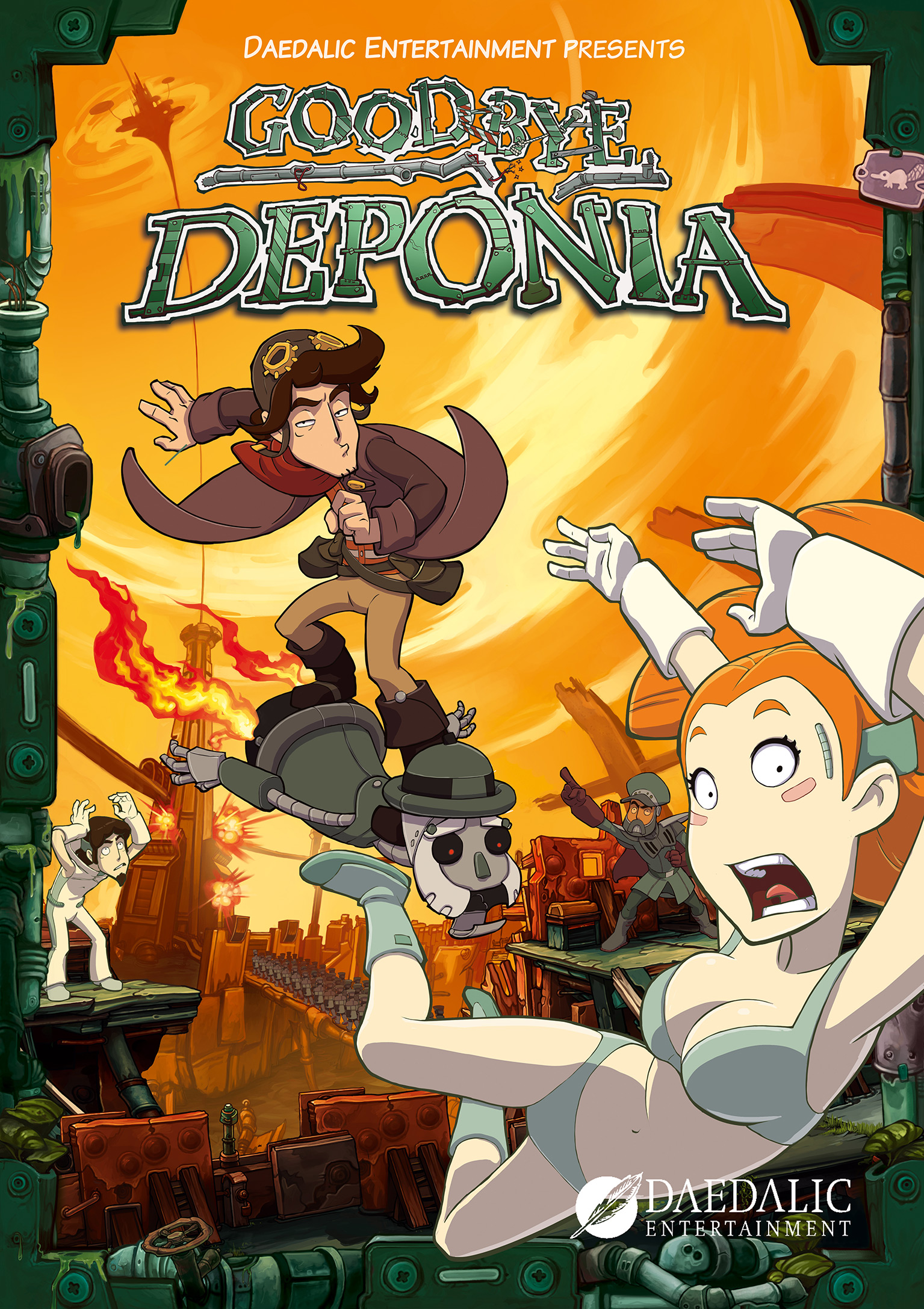 Goodbye Deponia - predn DVD obal
