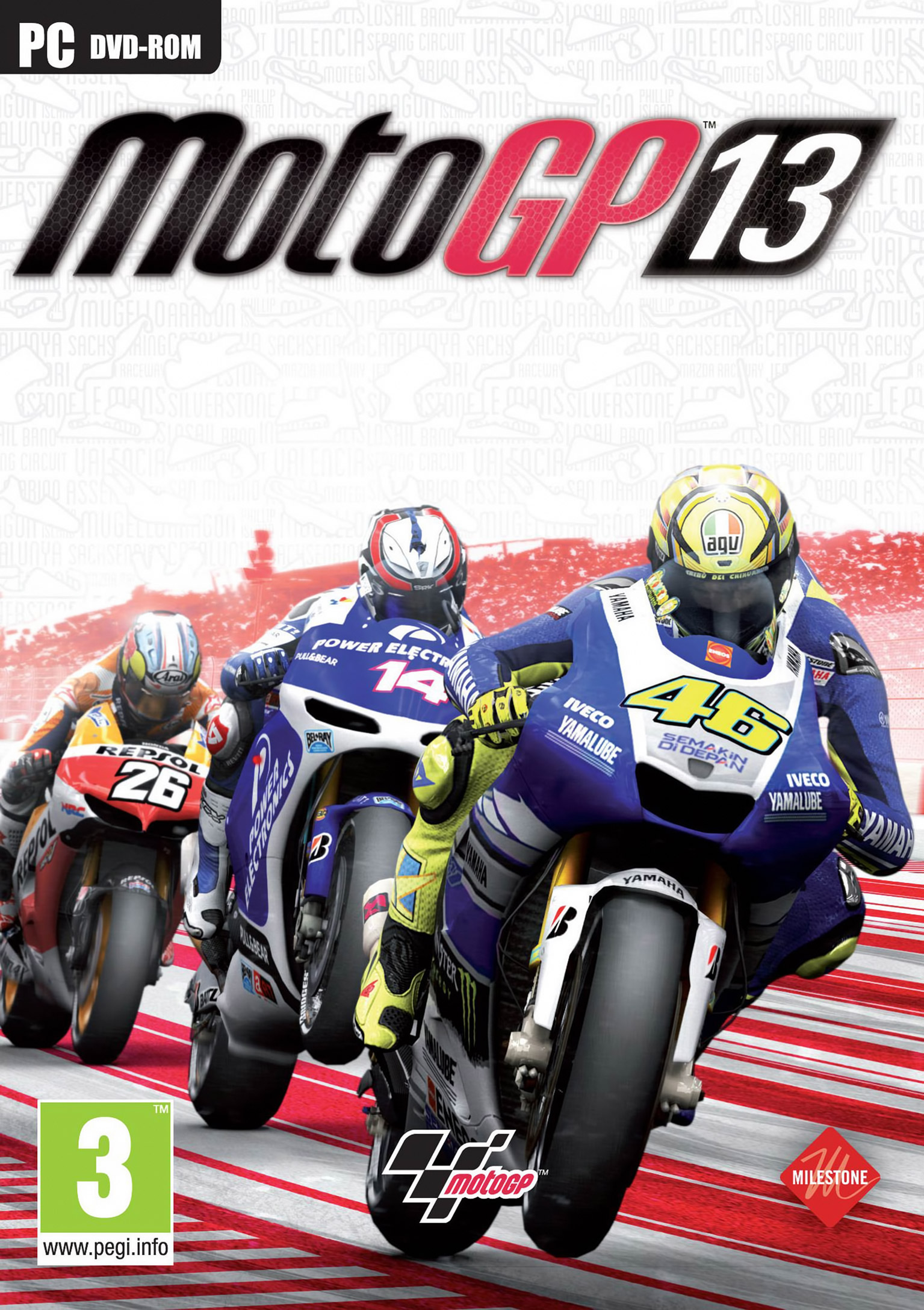MotoGP 13 - predn DVD obal