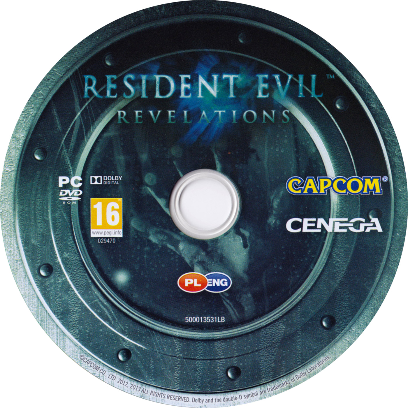 Resident Evil: Revelations - CD obal