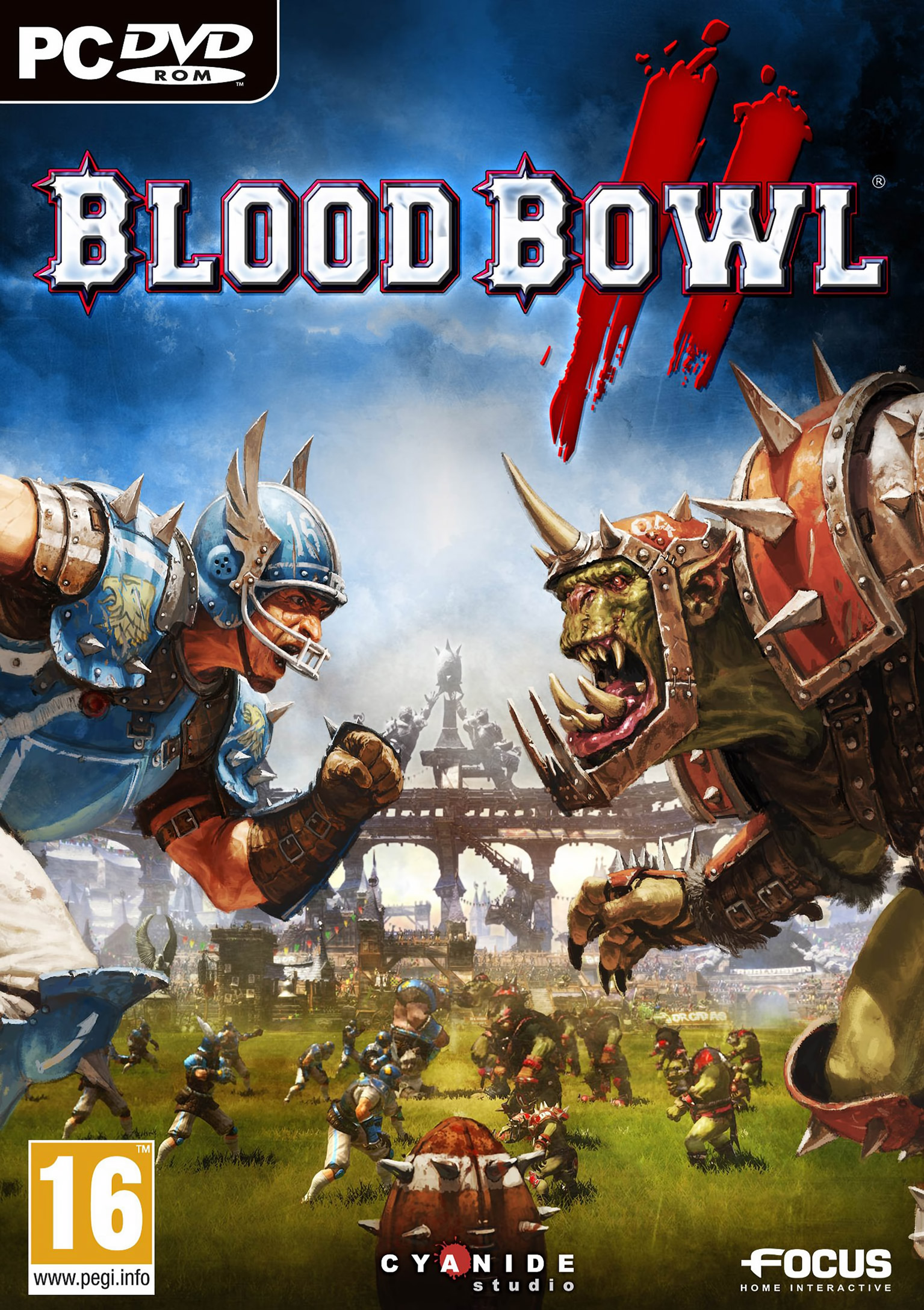 Blood Bowl II - predn DVD obal