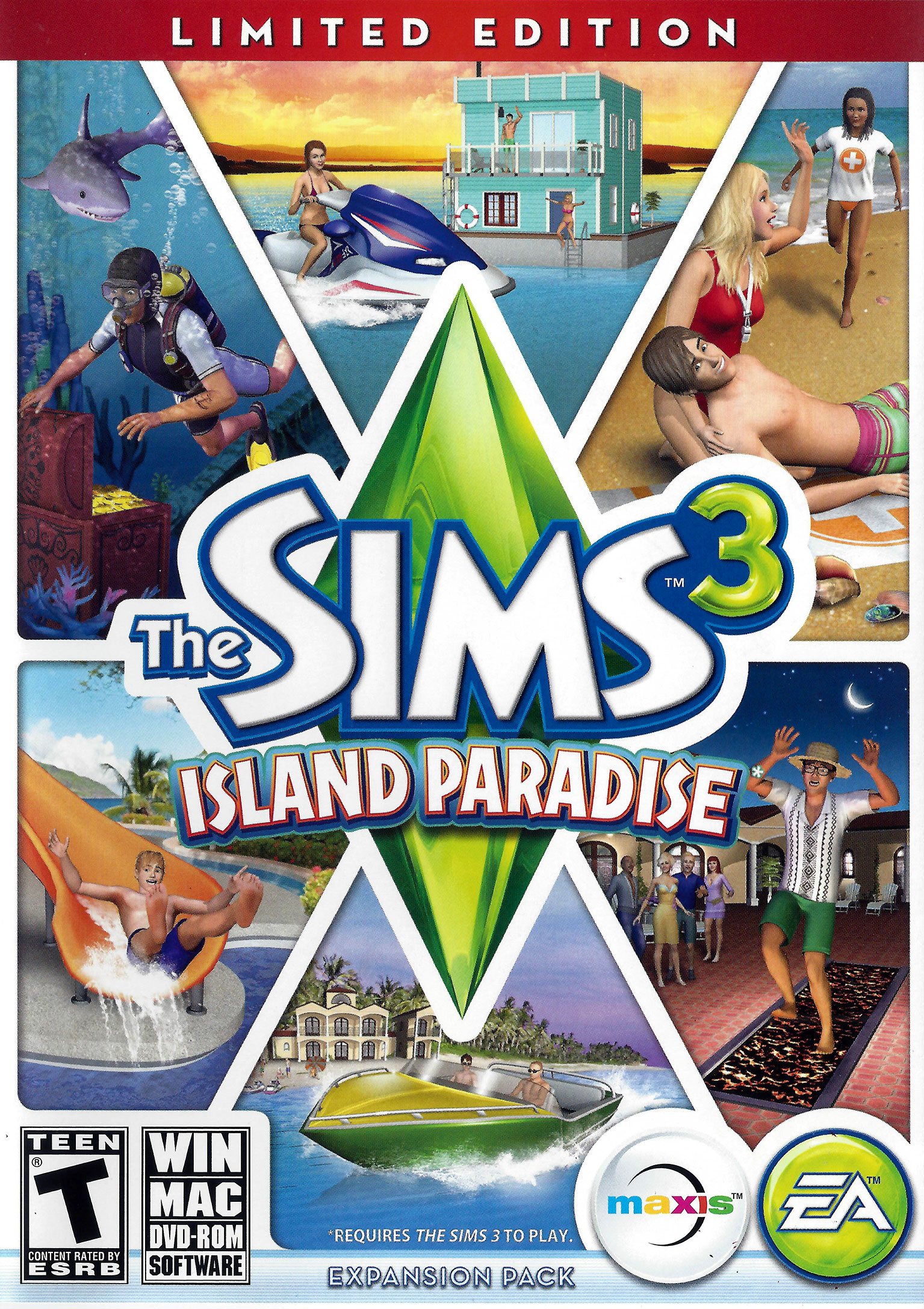 The Sims 3: Island Paradise - predn DVD obal 3