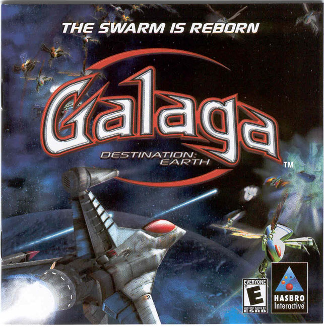 Galaga: Destination Earth - predn CD obal