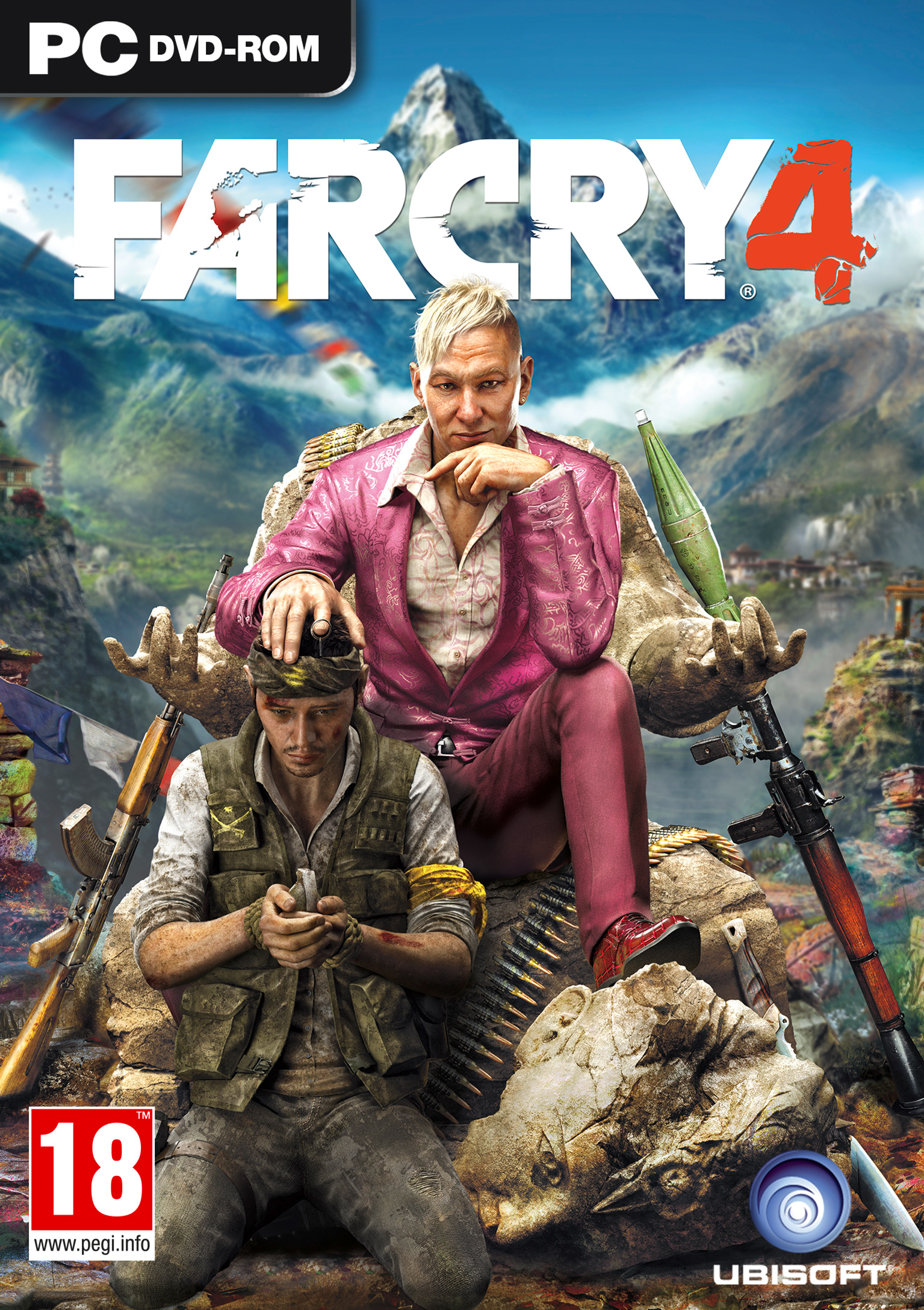 Far Cry 4 - predn DVD obal