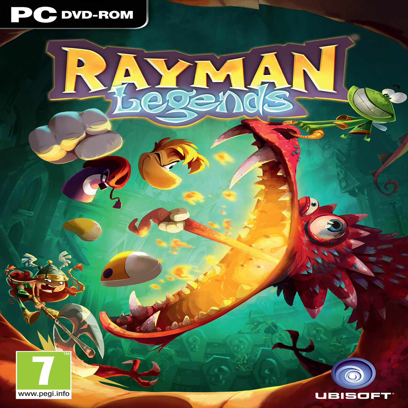 Rayman Legends - predn CD obal