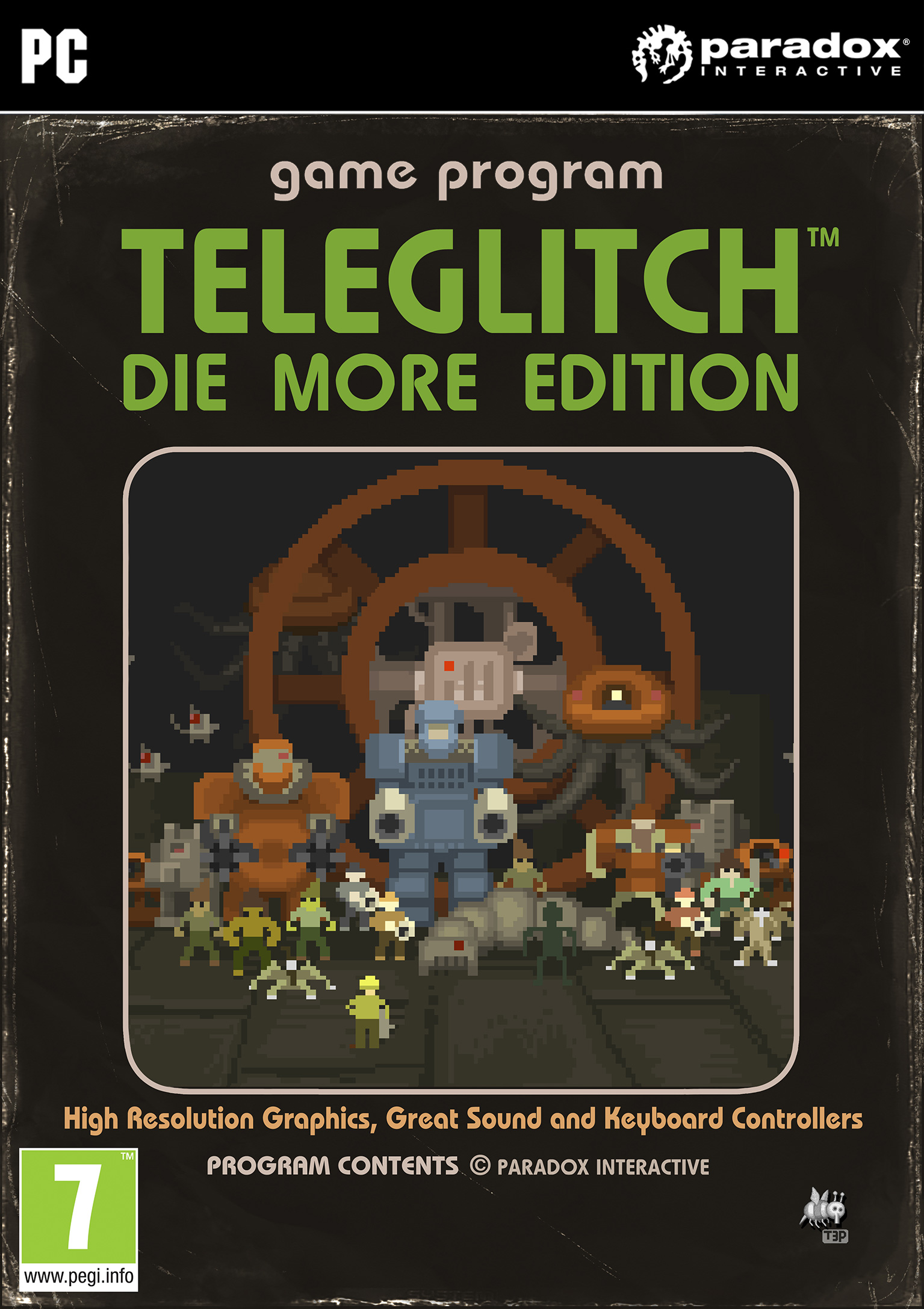 Teleglitch: Die More Edition - predn DVD obal