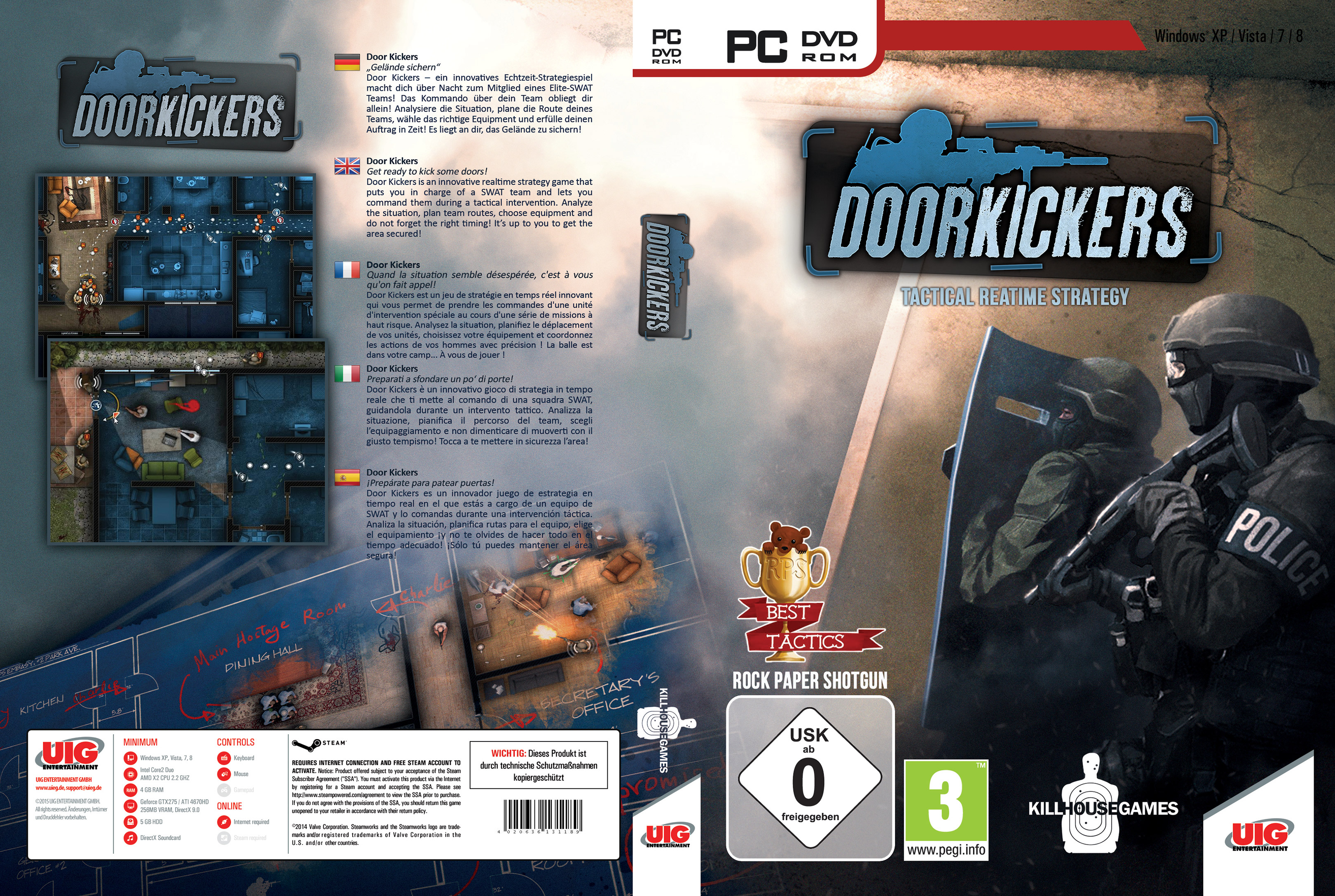 Door Kickers - DVD obal