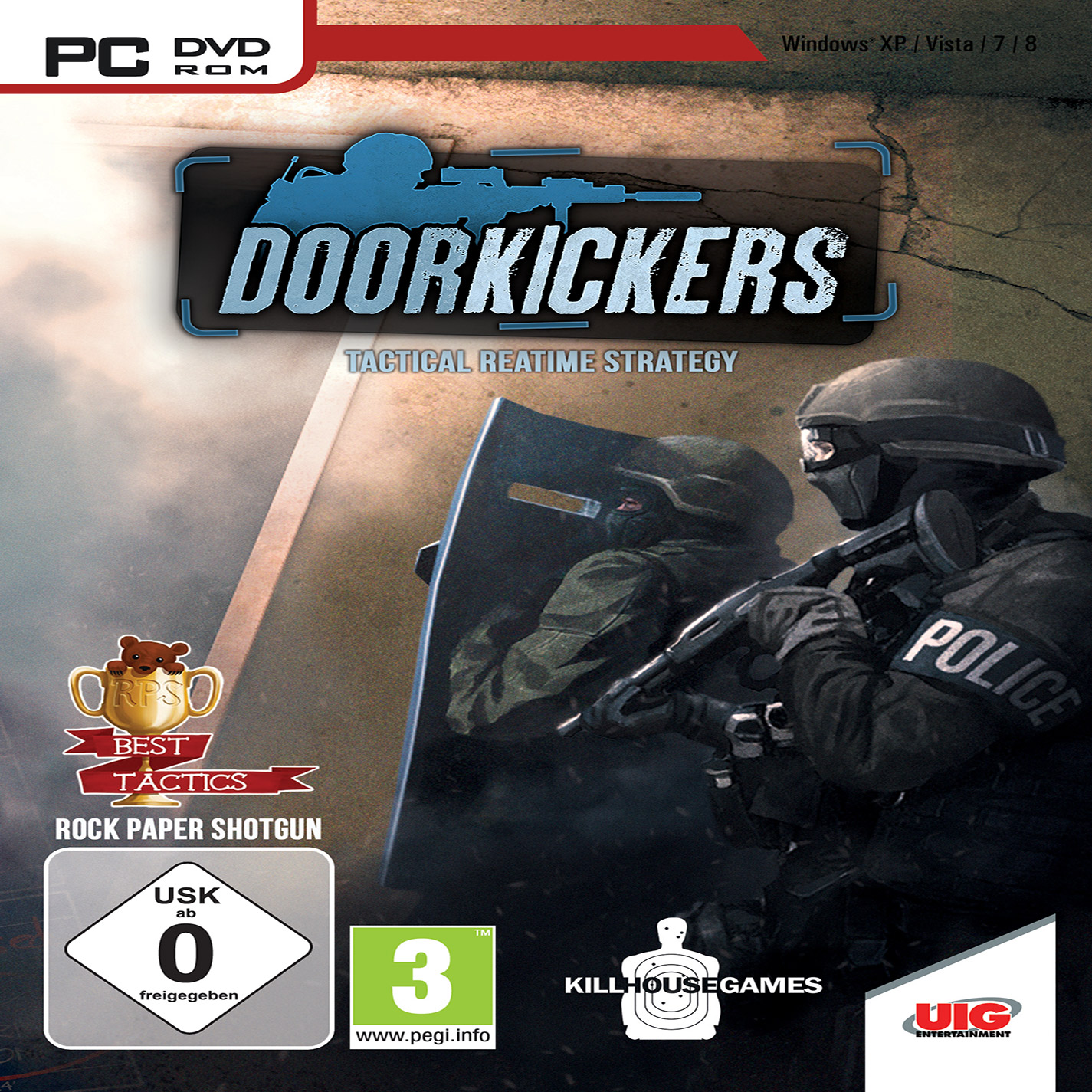Door Kickers - predn CD obal