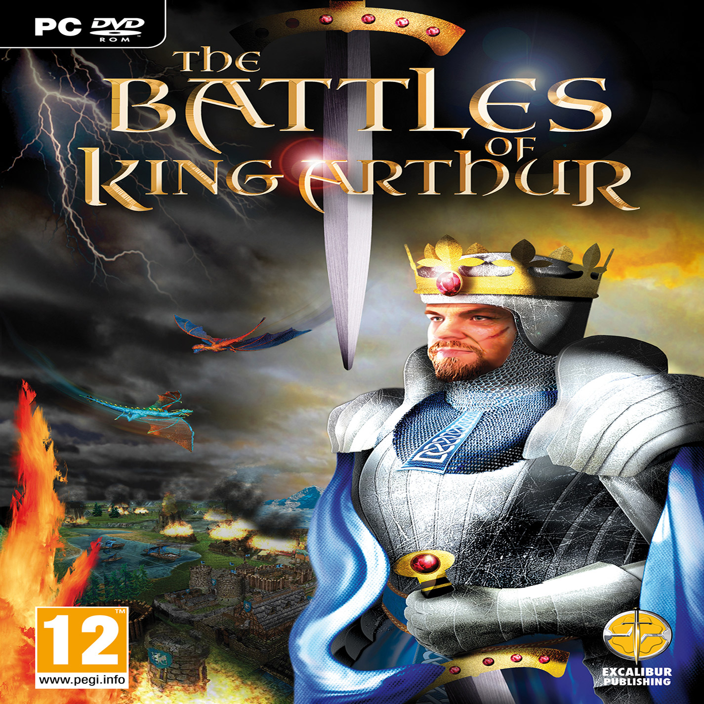 The Battles of King Arthur - predn CD obal