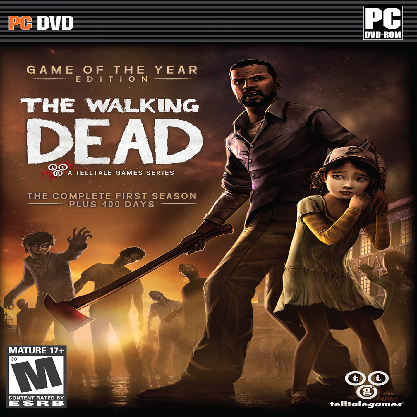The Walking Dead: A Telltale Games Series - Game of the Year Edition - predn CD obal