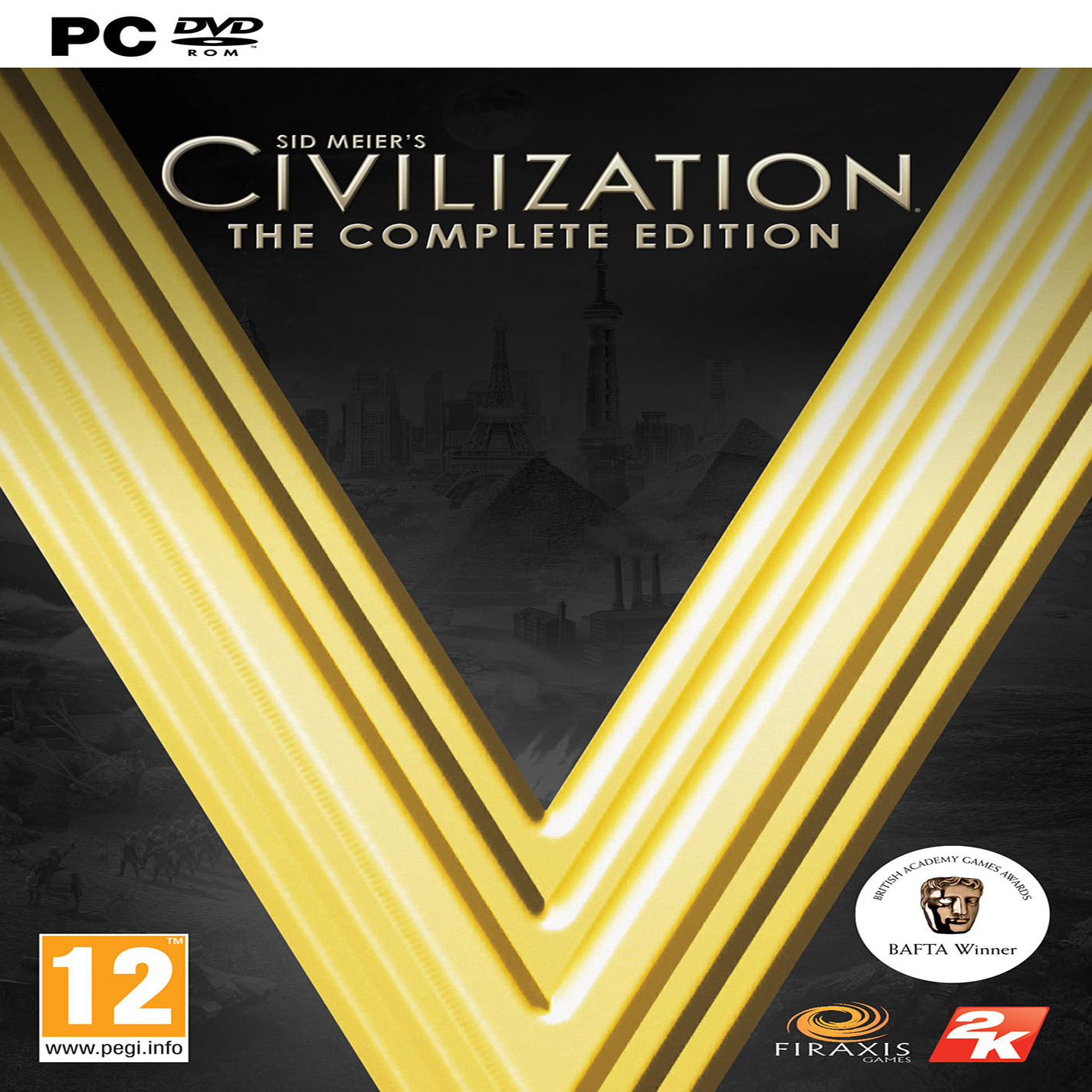 Civilization V: The Complete Edition - predn CD obal
