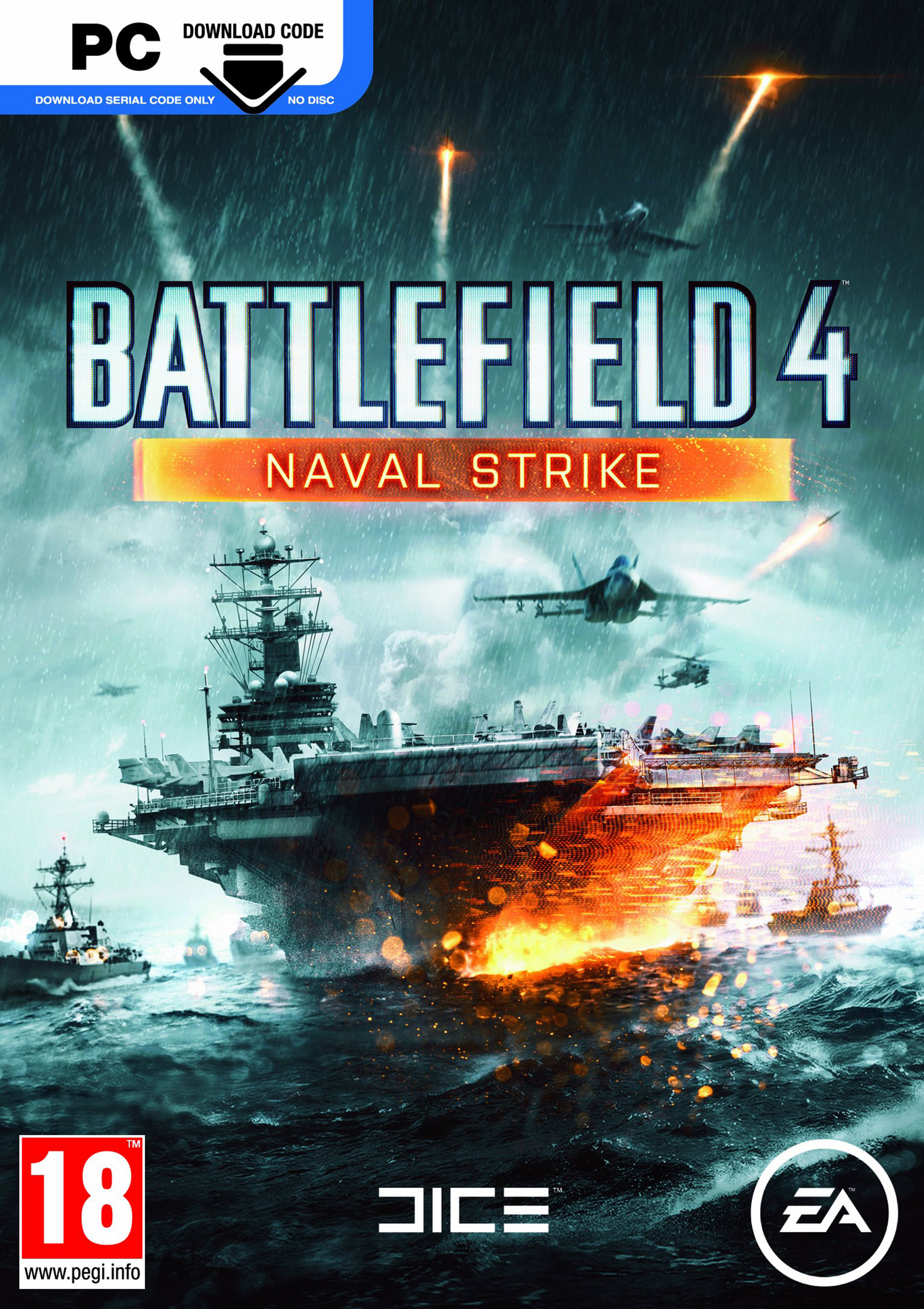 Battlefield 4: Naval Strike - predn DVD obal
