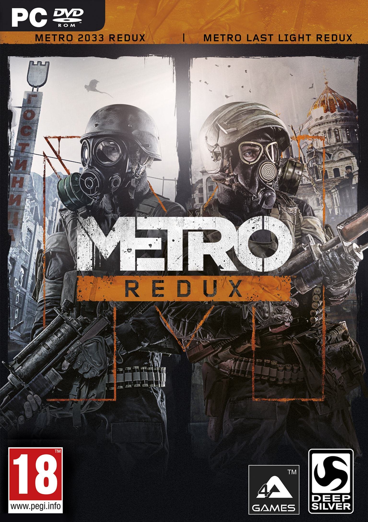 Metro: Redux - predn DVD obal
