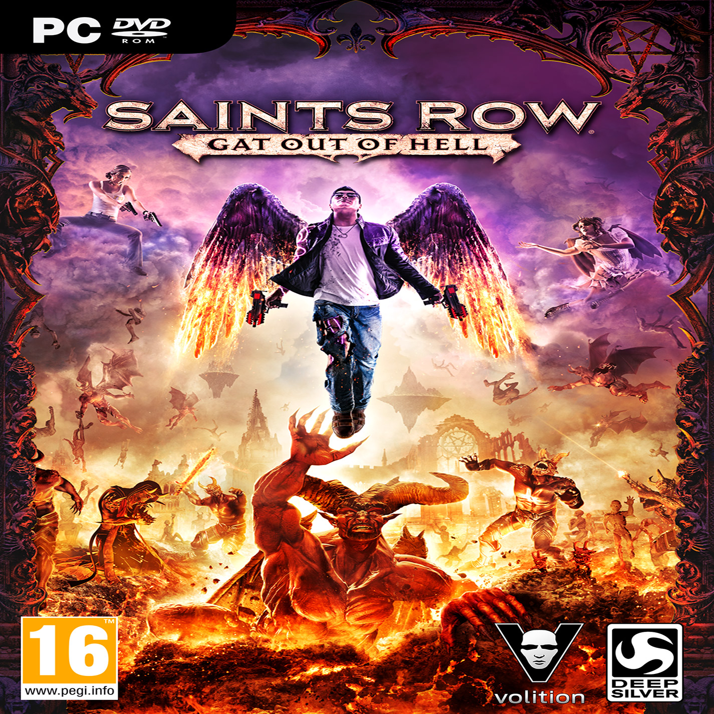 Saints Row: Gat Out of Hell - predn CD obal