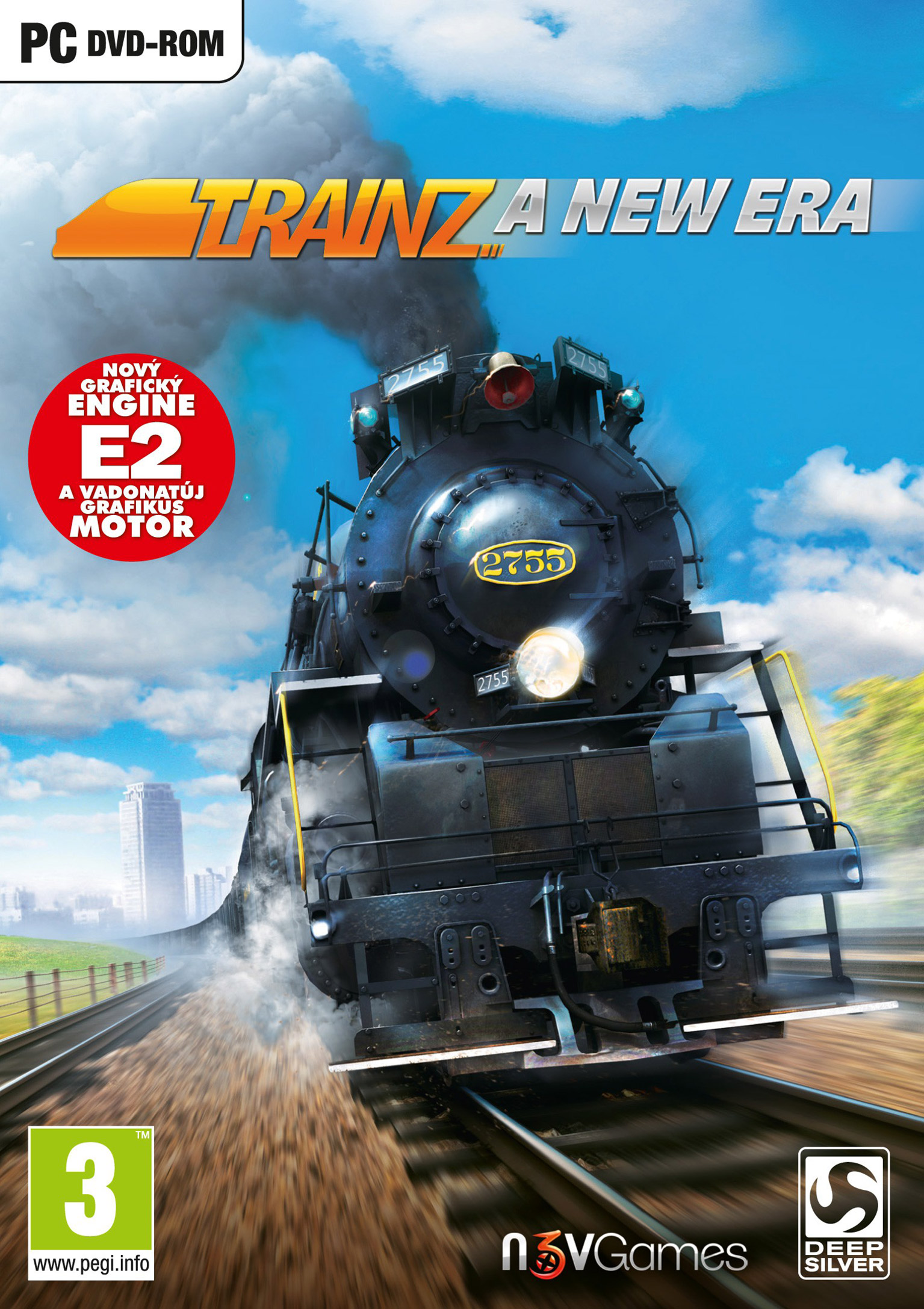 Trainz: A New Era - predn DVD obal