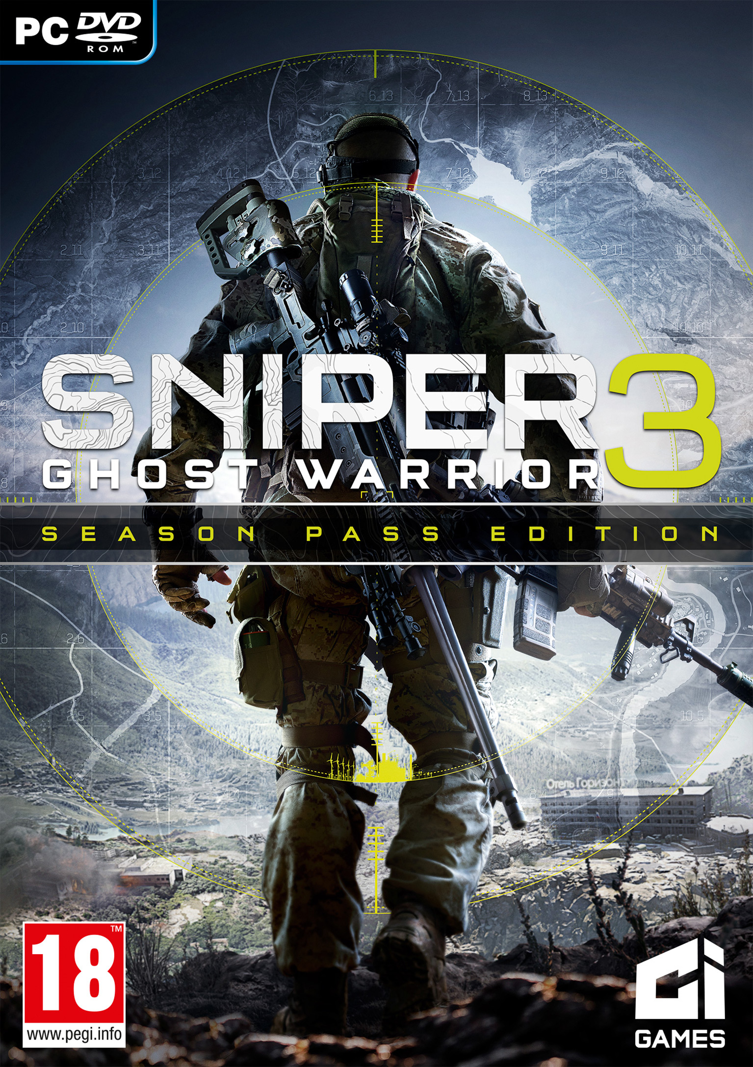 Sniper: Ghost Warrior 3 - predn DVD obal