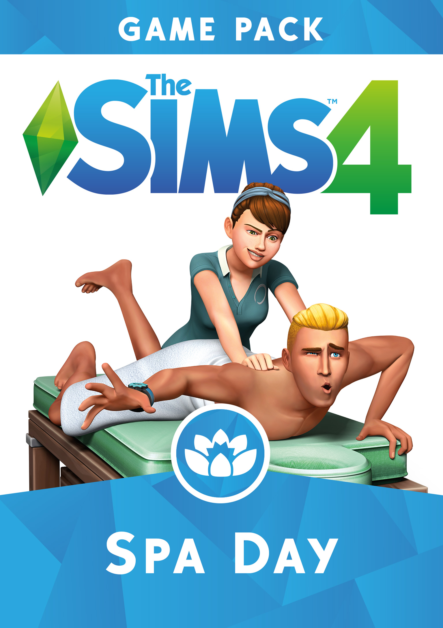The Sims 4: Spa Day - predn DVD obal