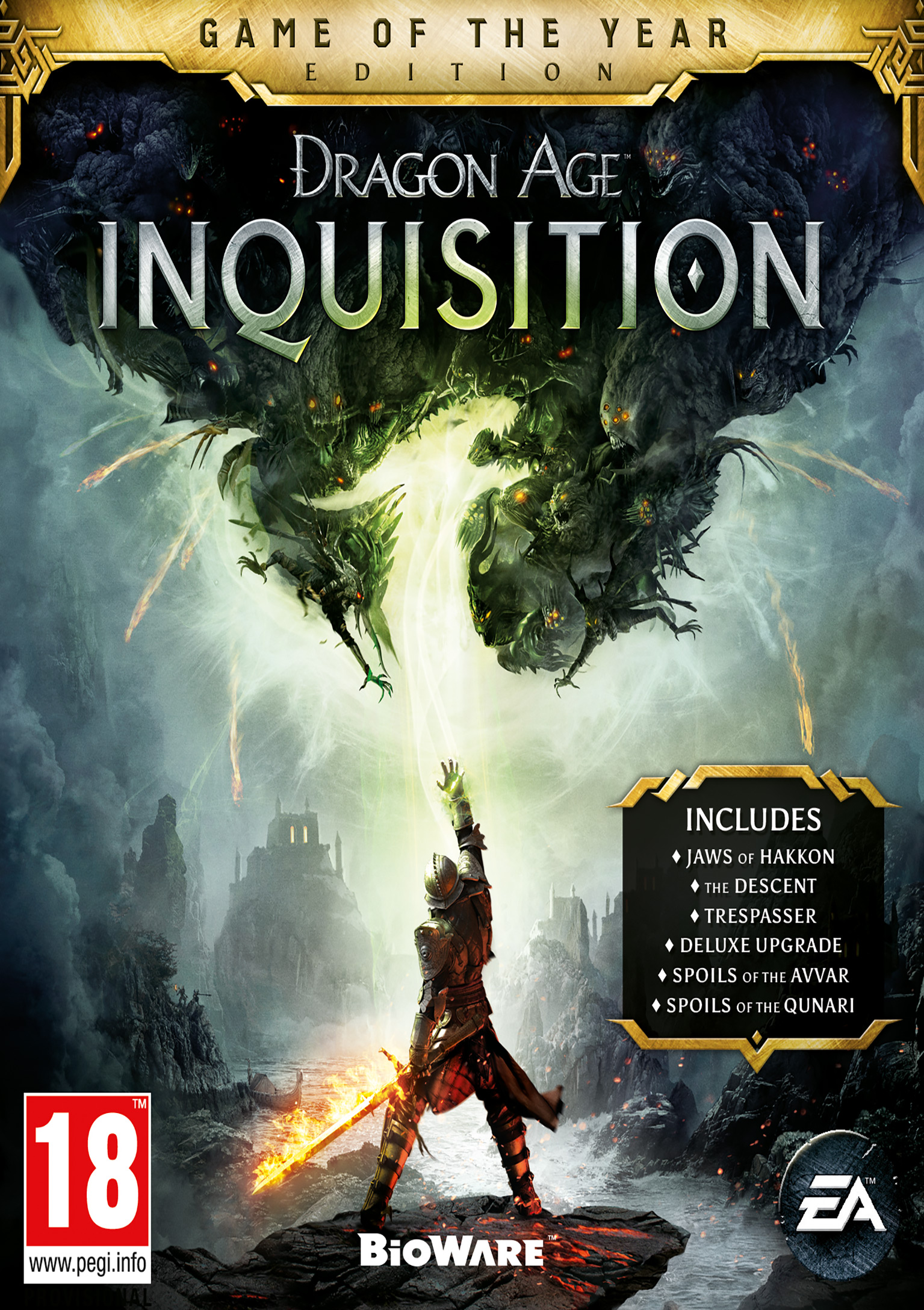 Dragon Age: Inquisition - Game of the Year Edition - predn DVD obal