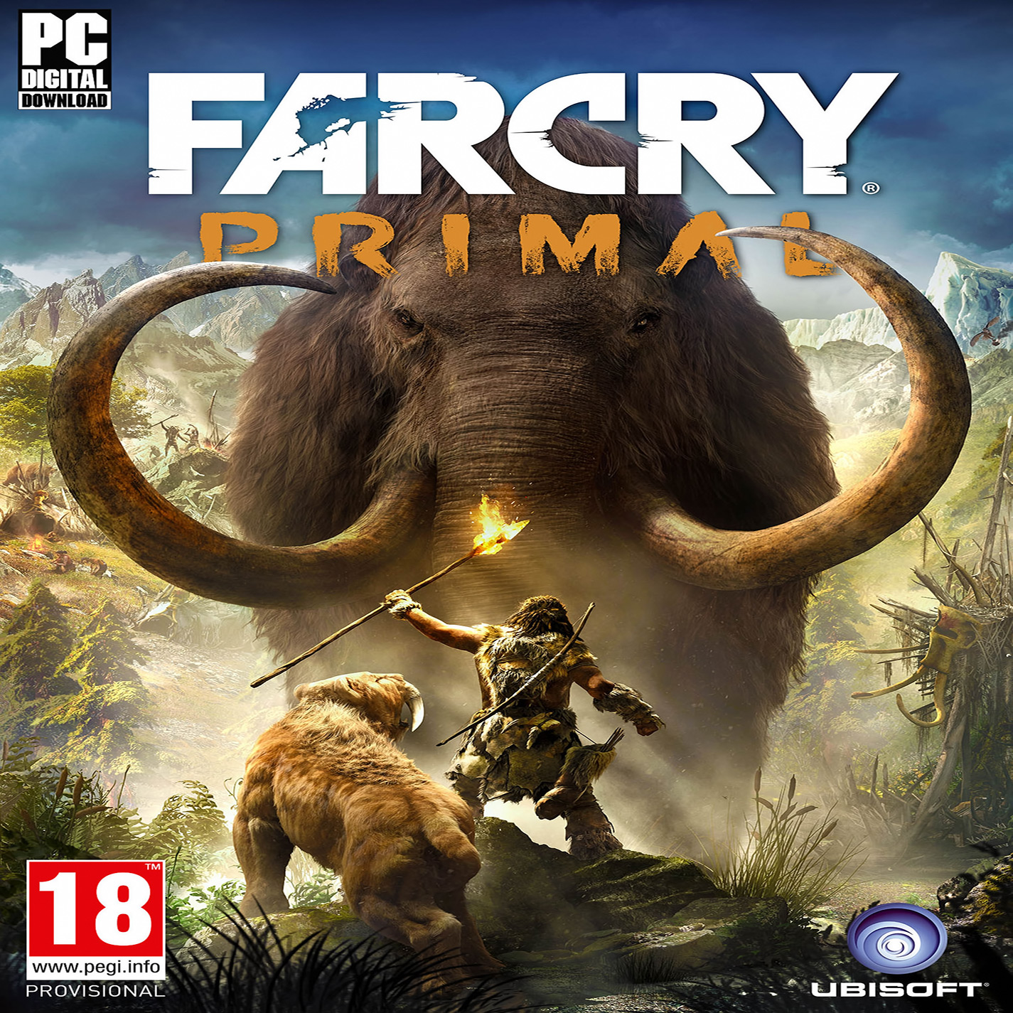 Far Cry Primal - predn CD obal