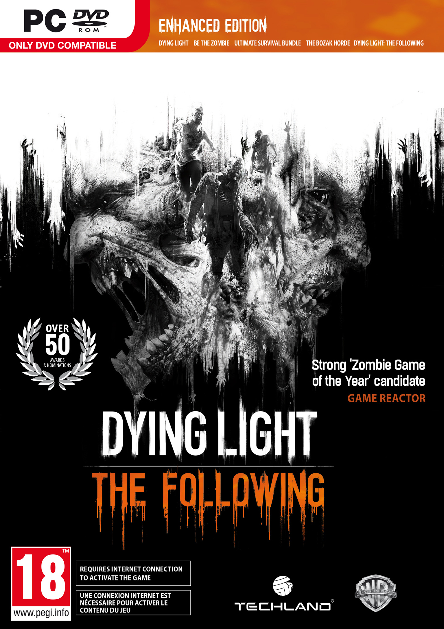Dying Light: Enhanced Edition - predn DVD obal