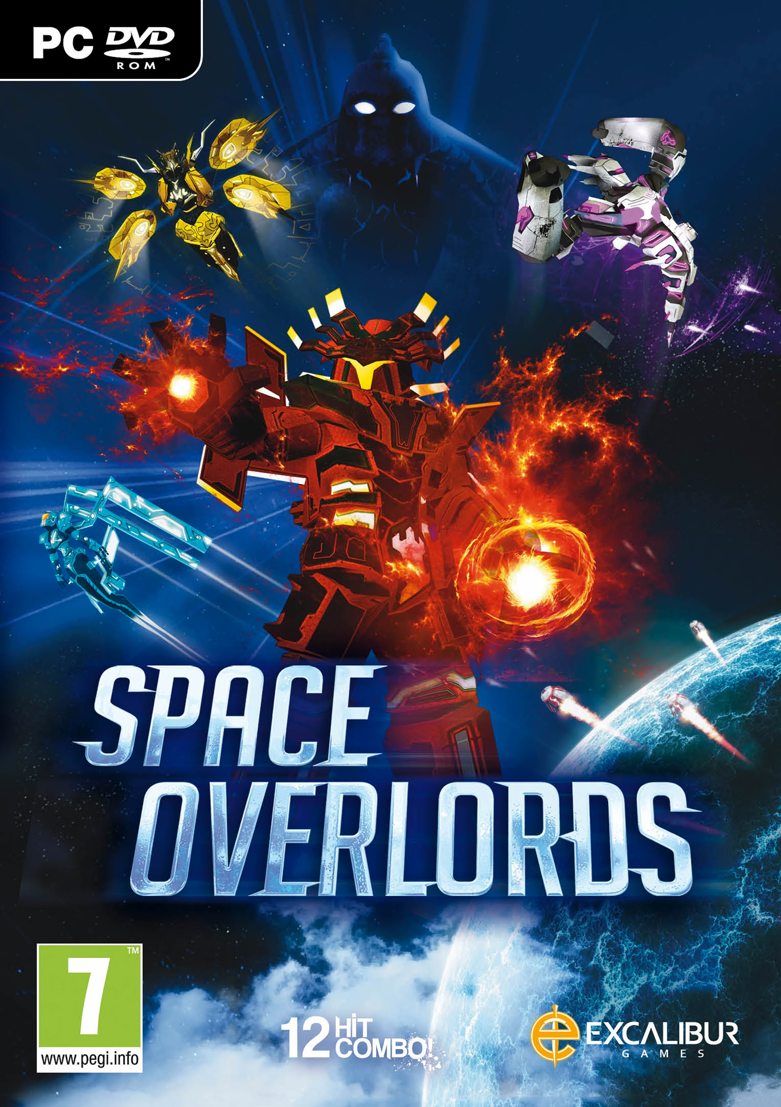 Space Overlords - predn DVD obal